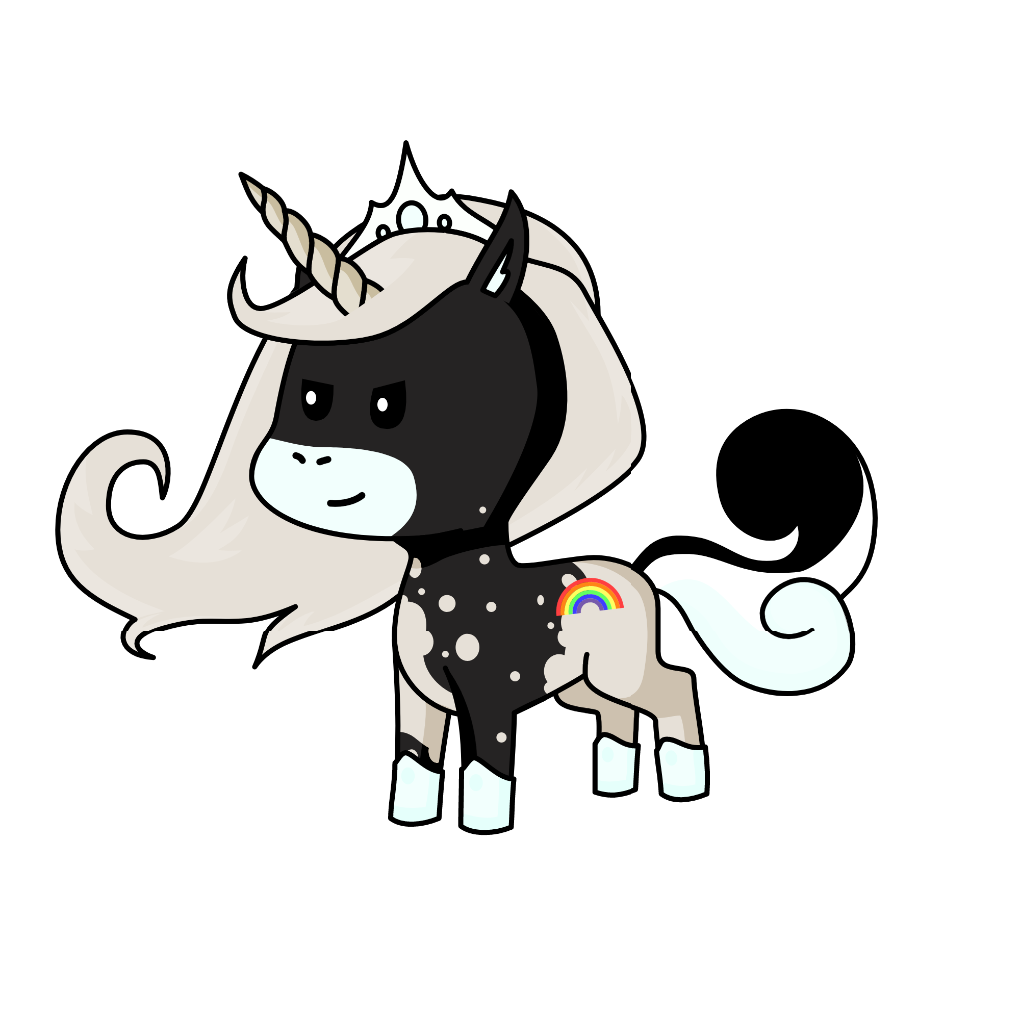 moon, the unicorn