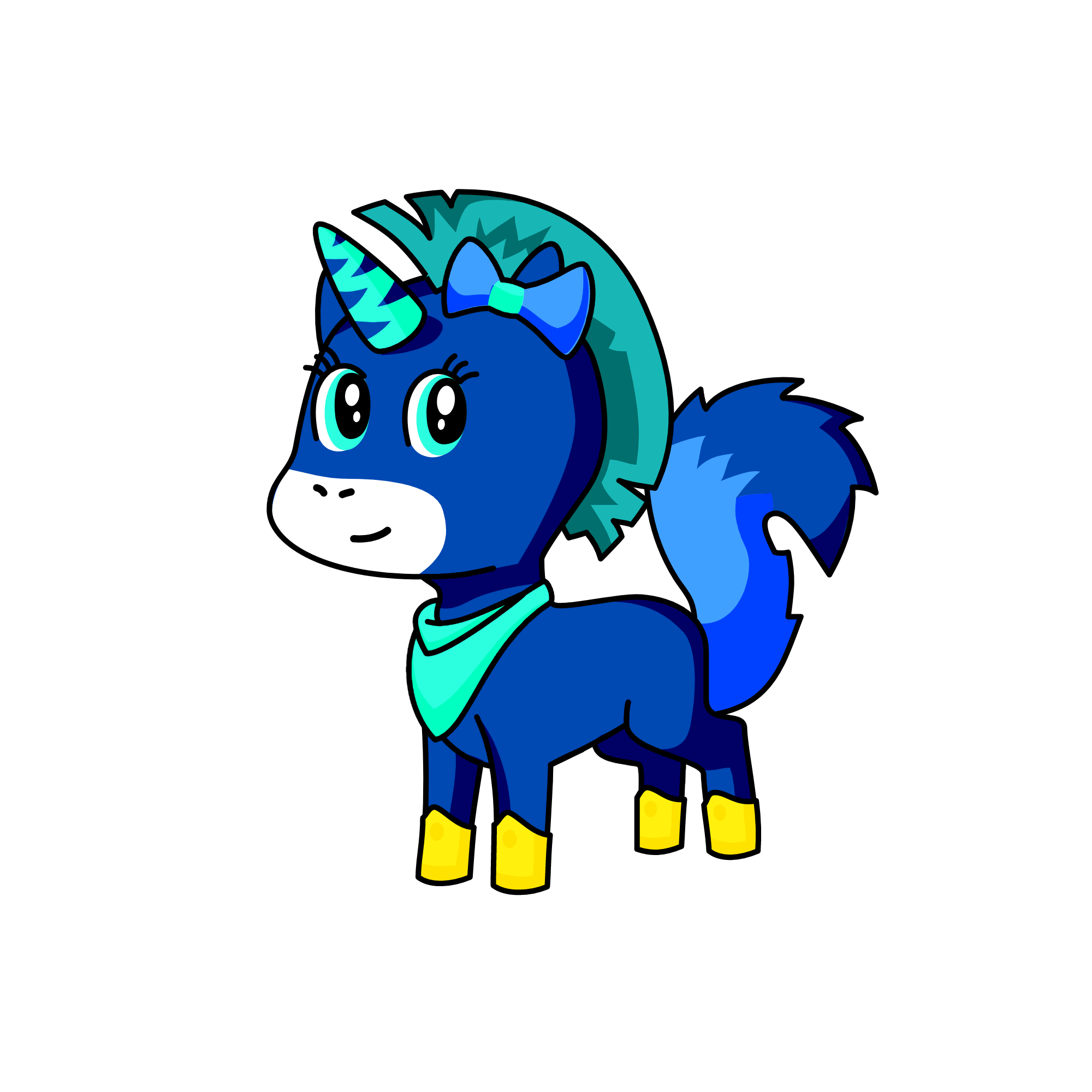 snowdell, the unicorn