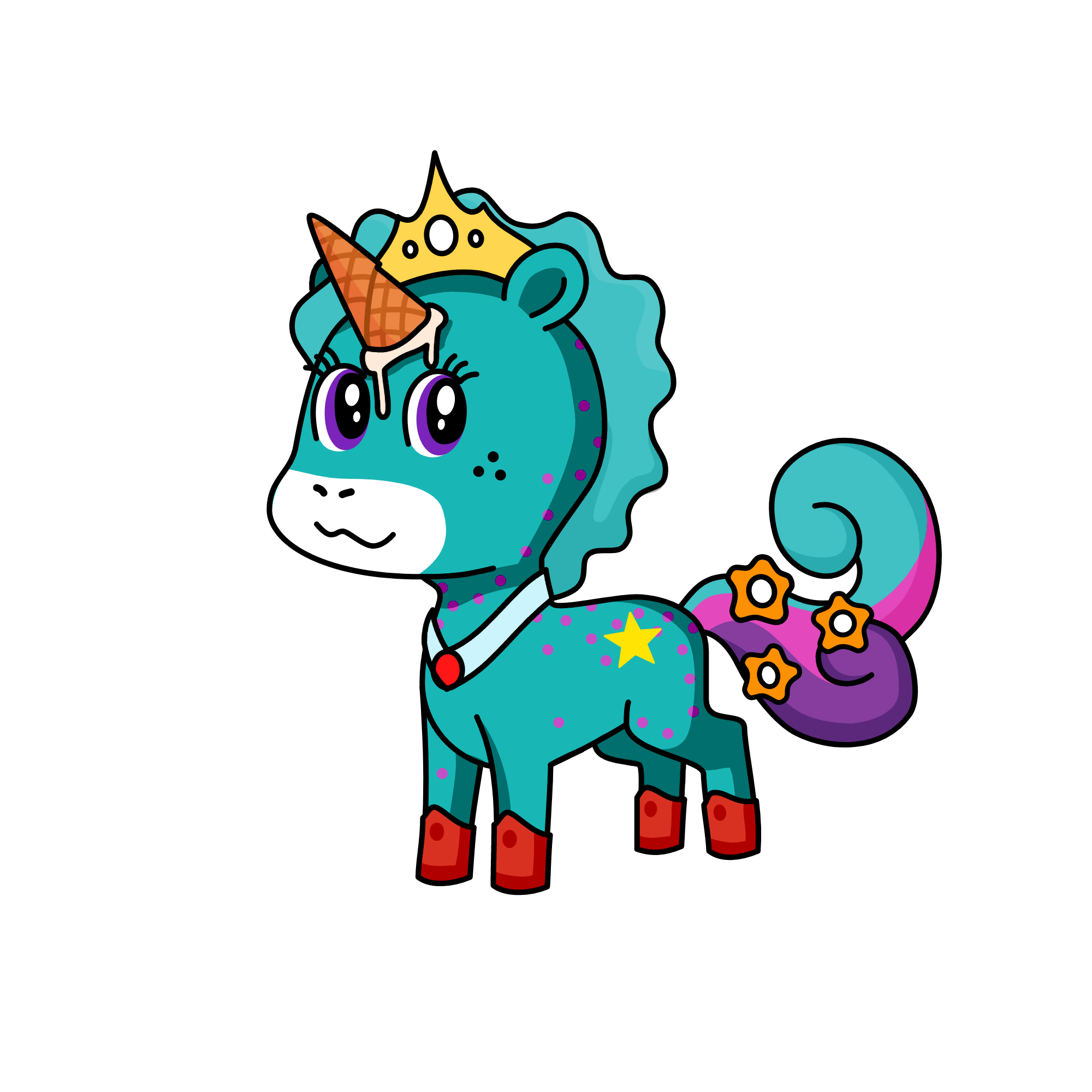 snowey, the unicorn