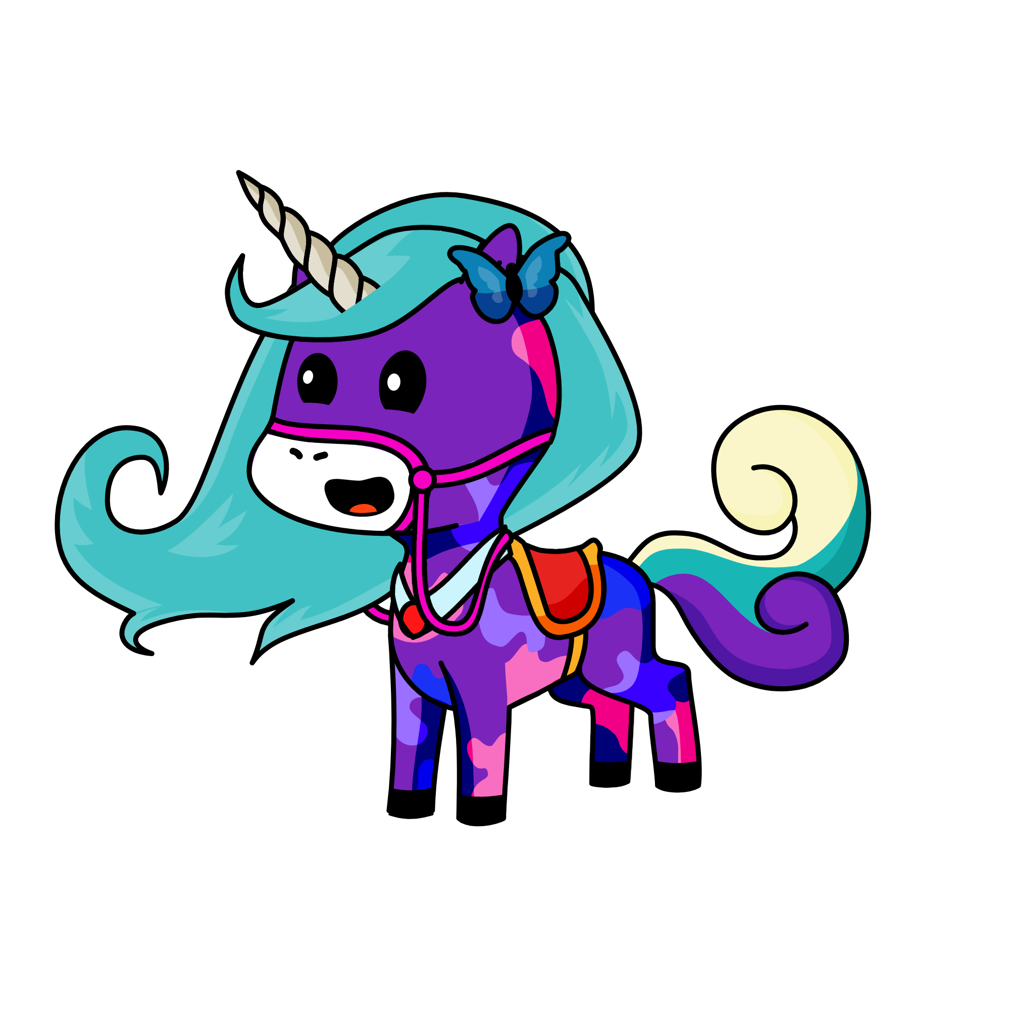 Sparkels, the unicorn