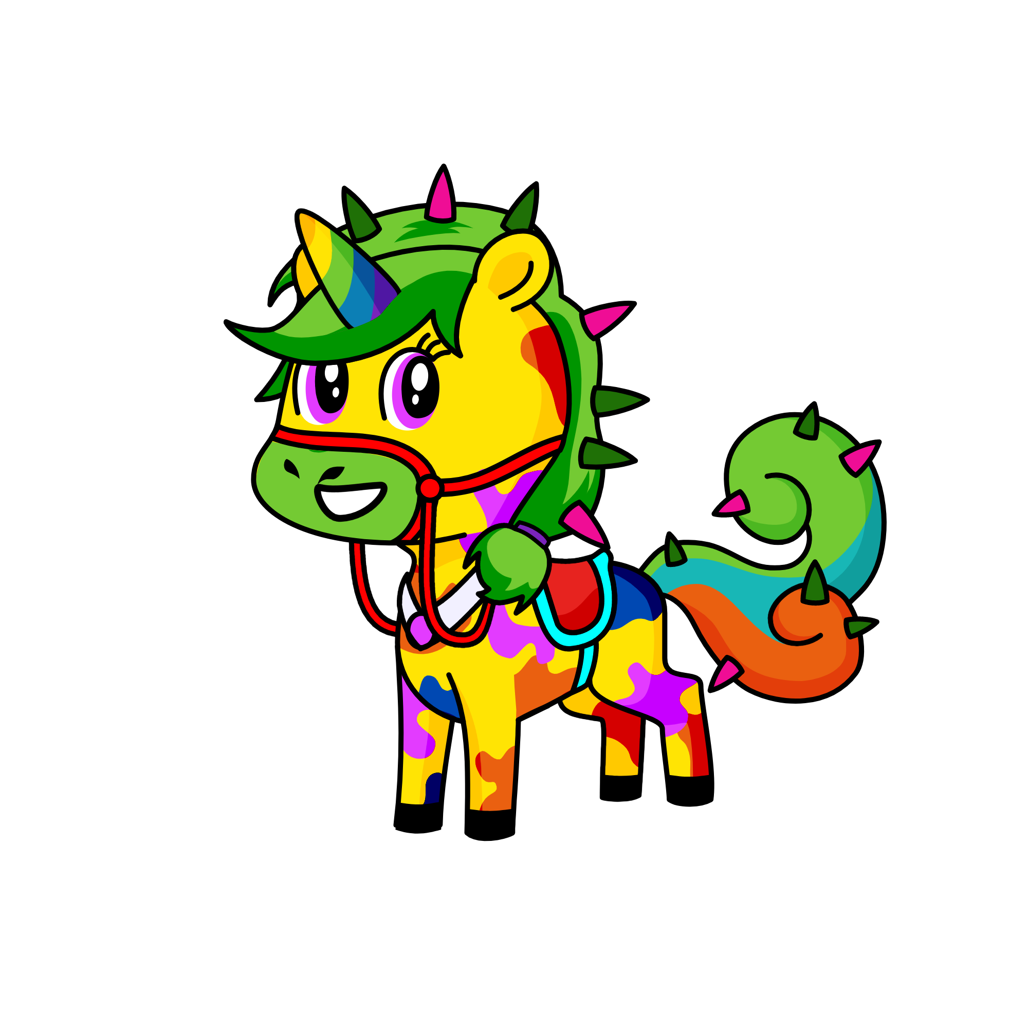 The Partycorn, the unicorn