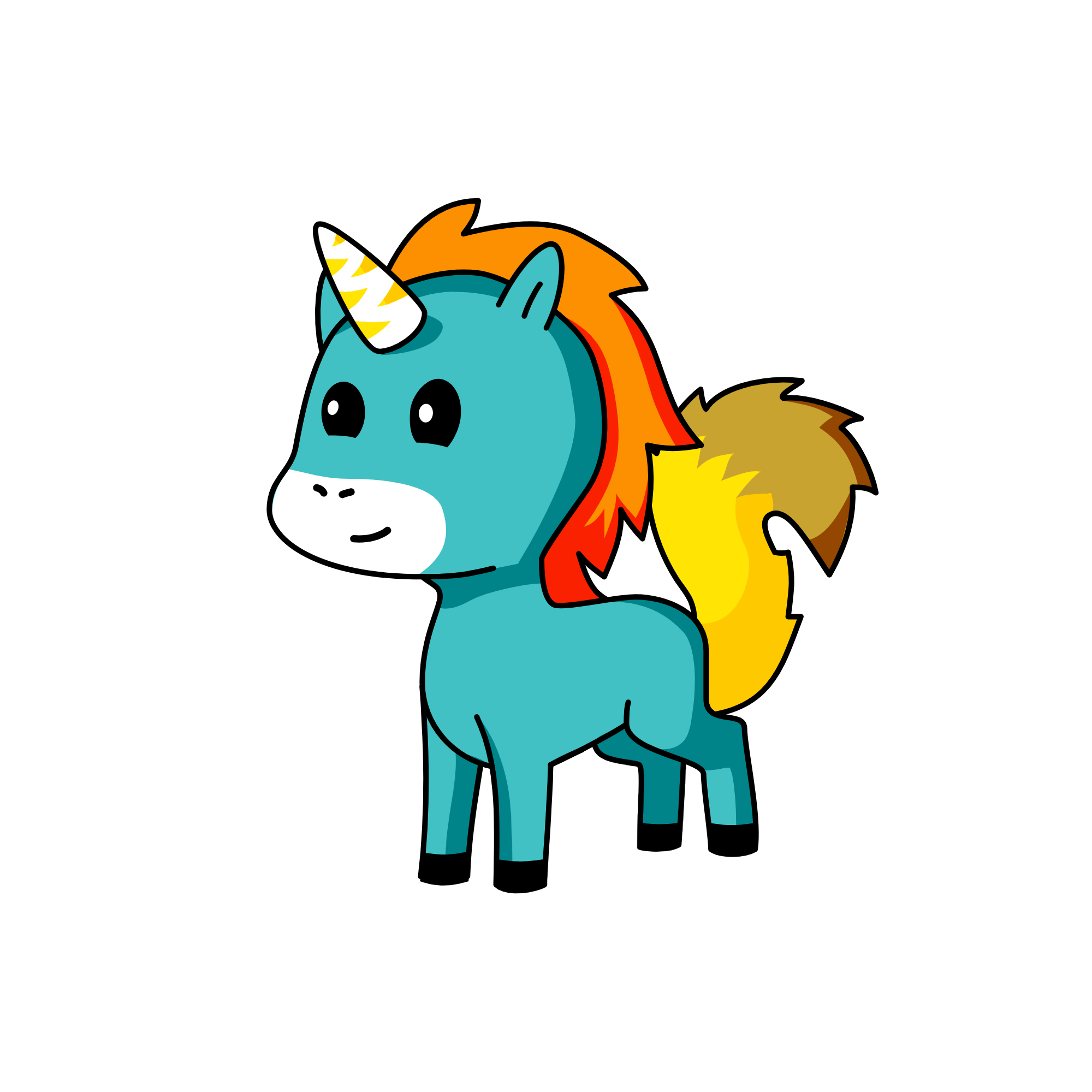 fire, the unicorn