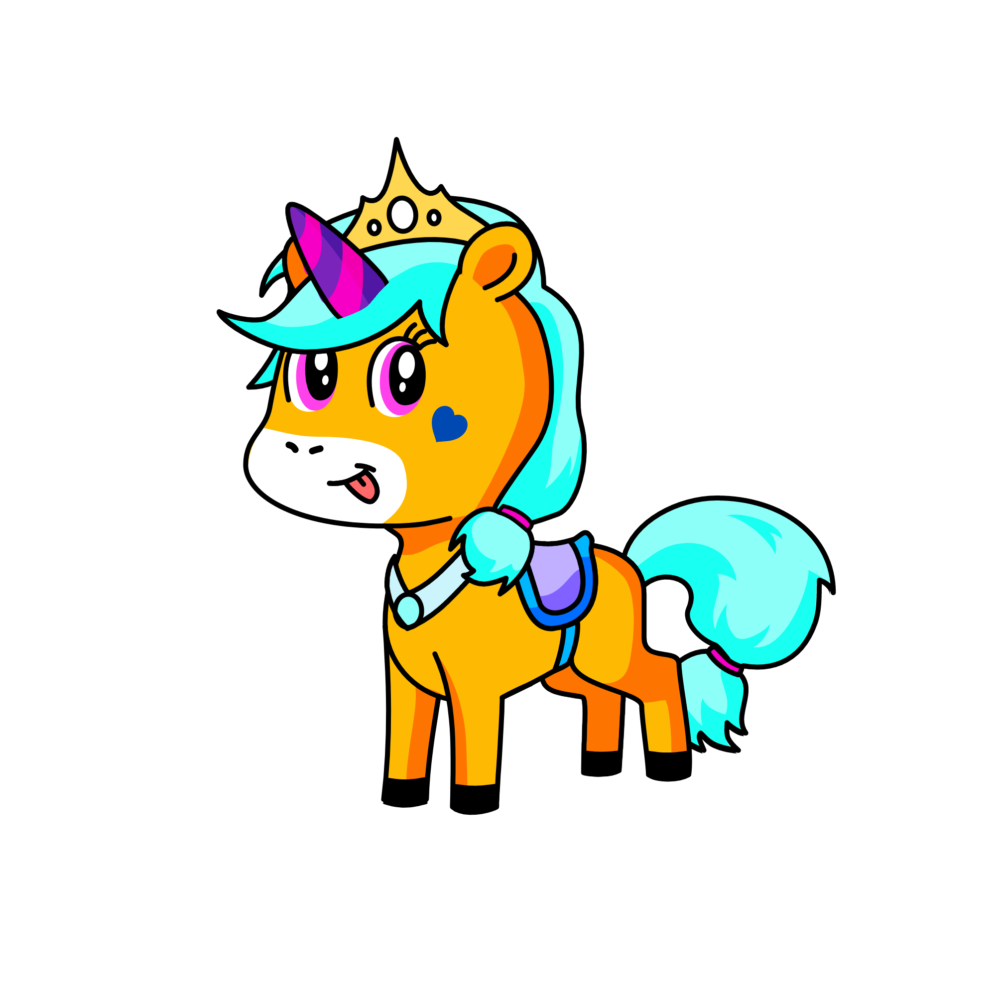 Isla, the unicorn