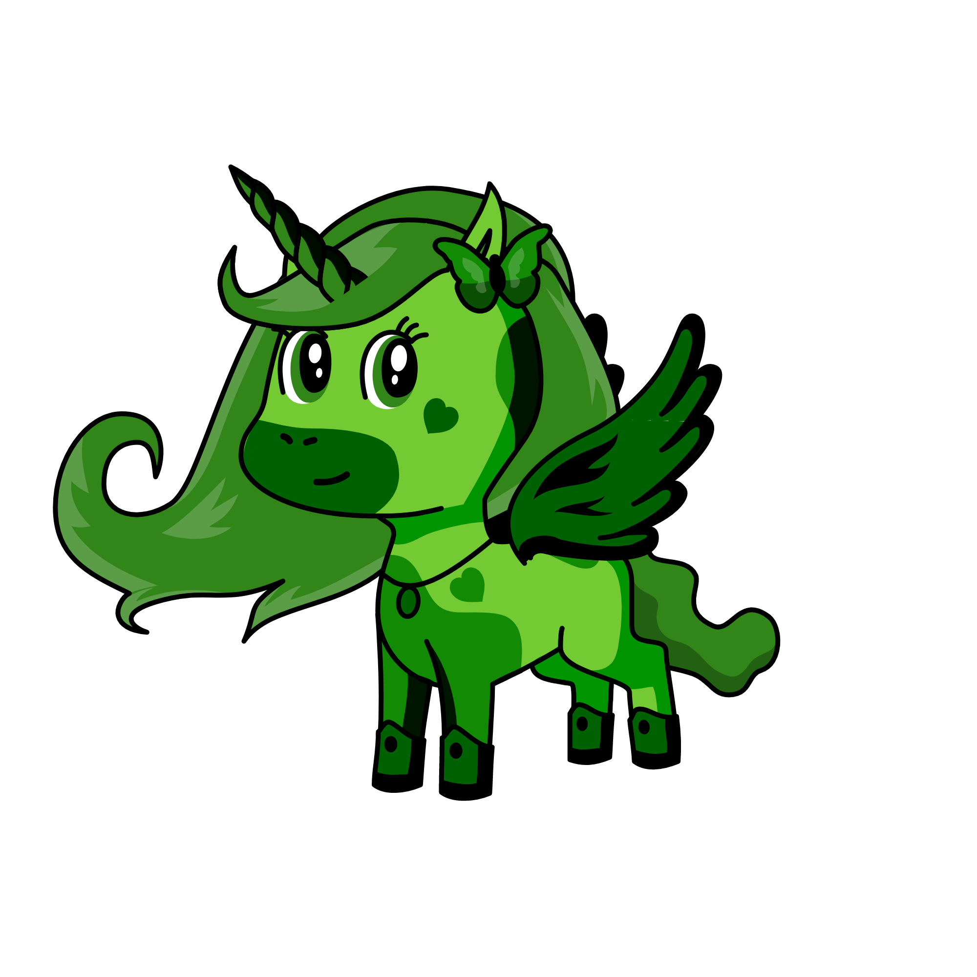 Animalqueen, the unicorn
