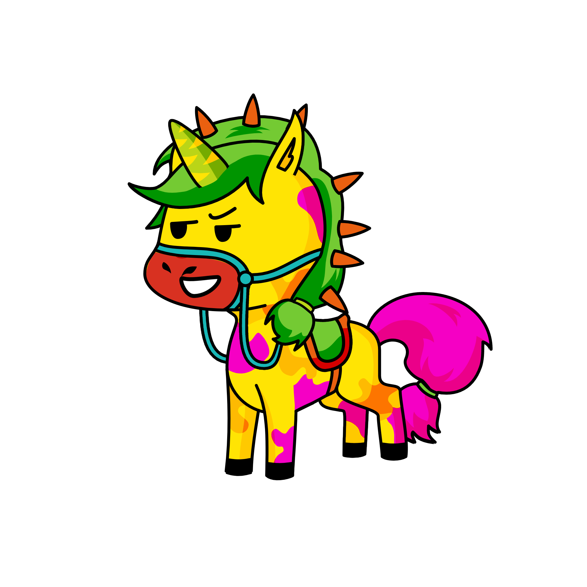 WERTYUI, the unicorn