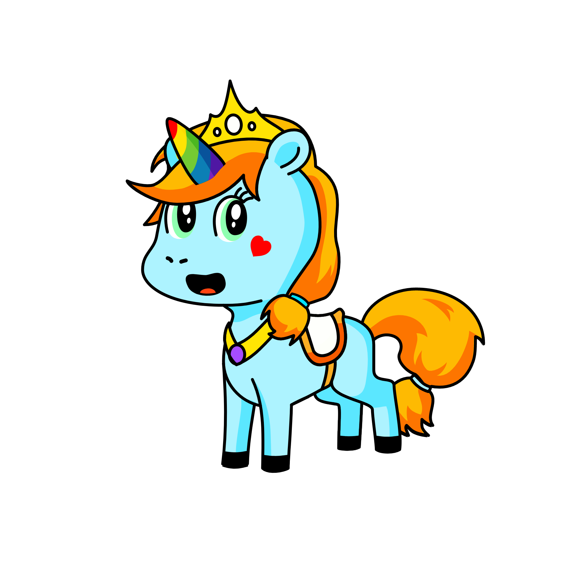 Isla, the unicorn
