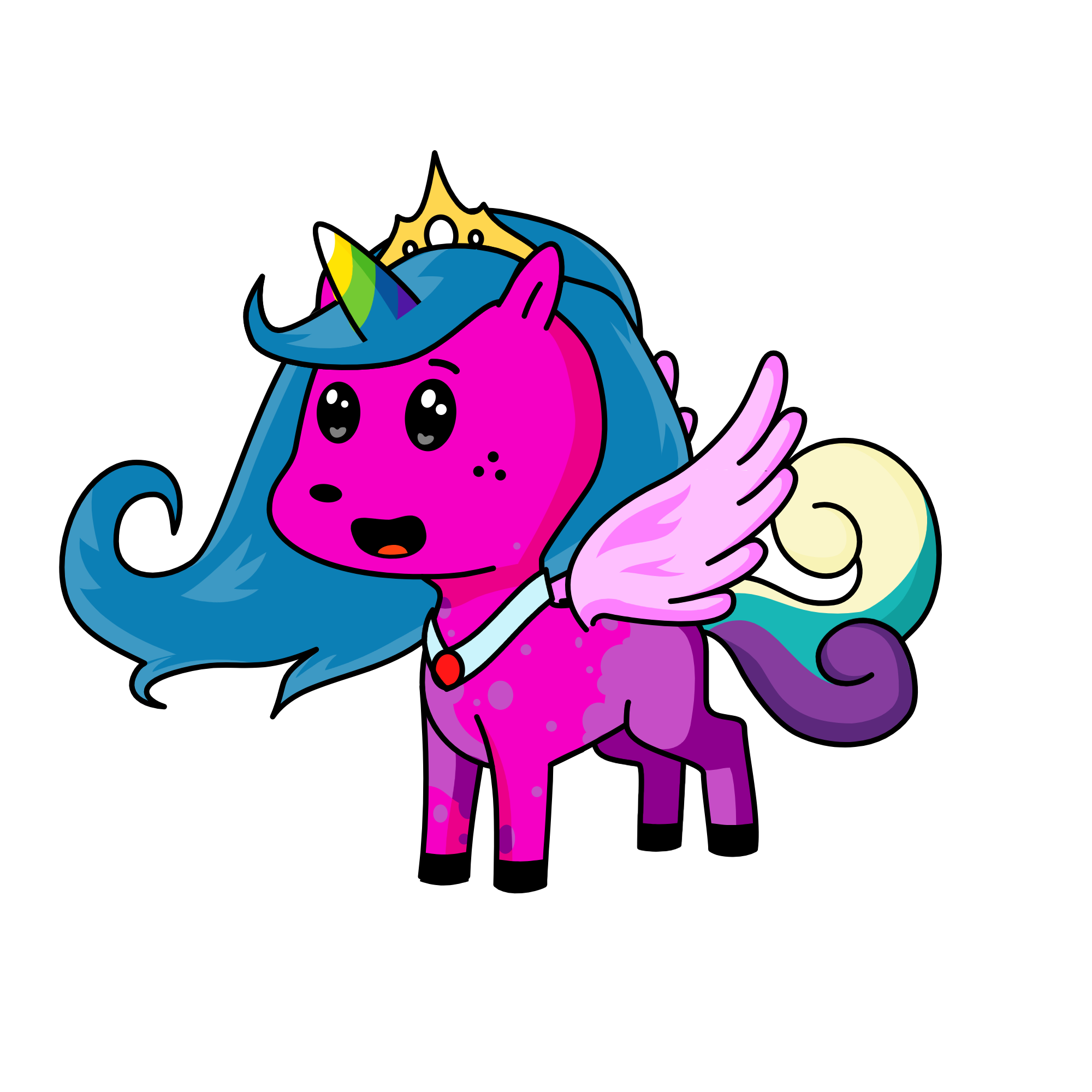 Luna, the unicorn