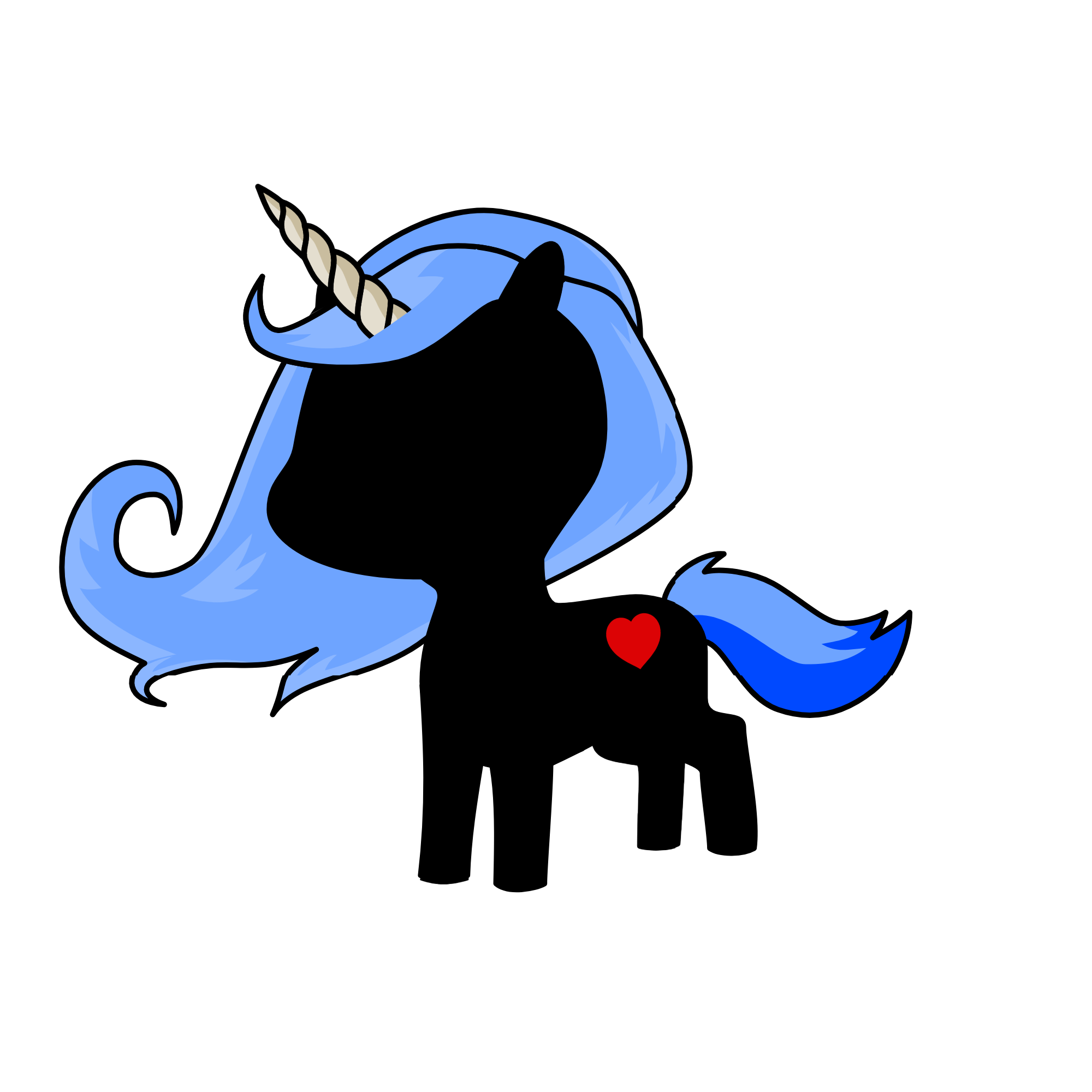 midnight, the unicorn
