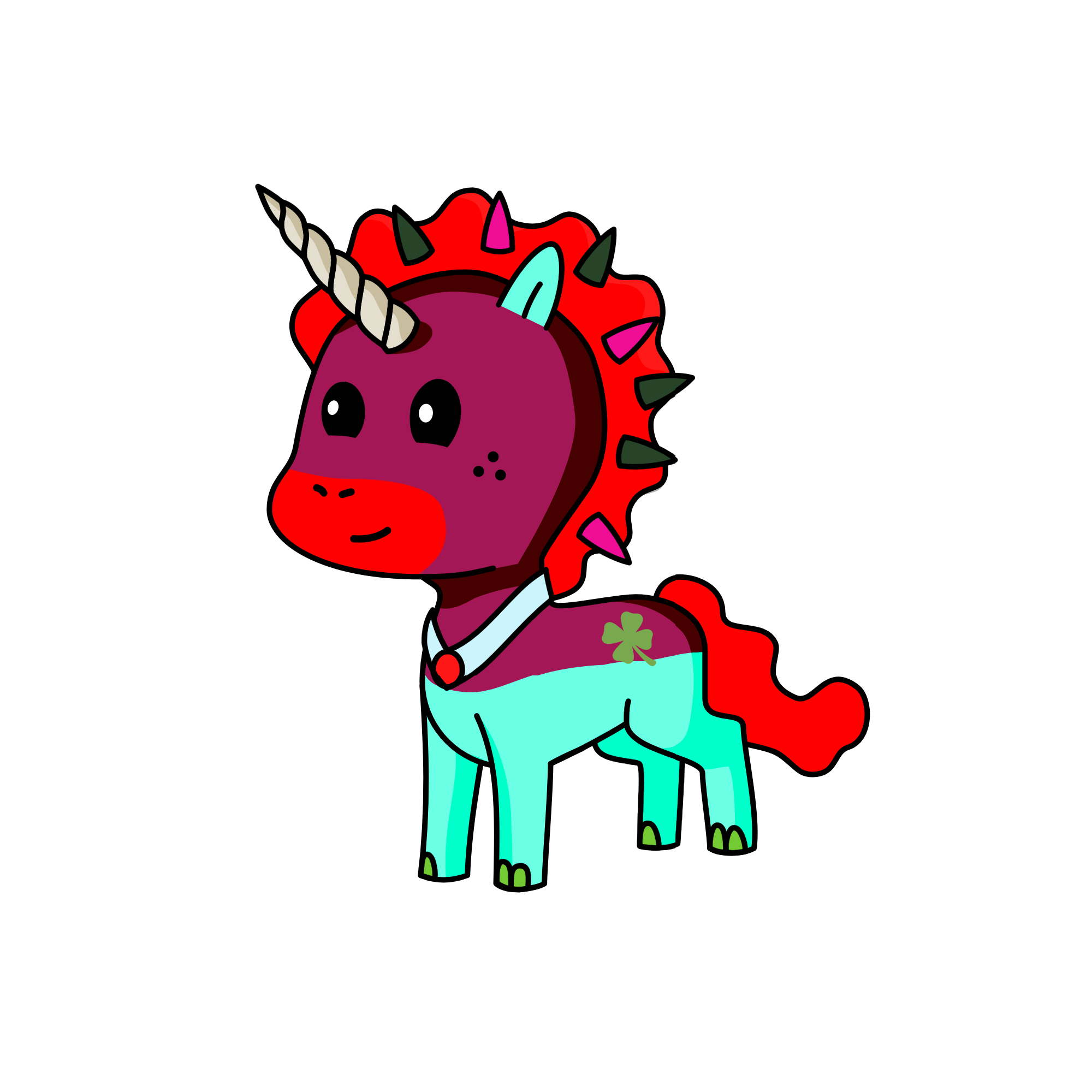 Mrs.UGLY, the unicorn