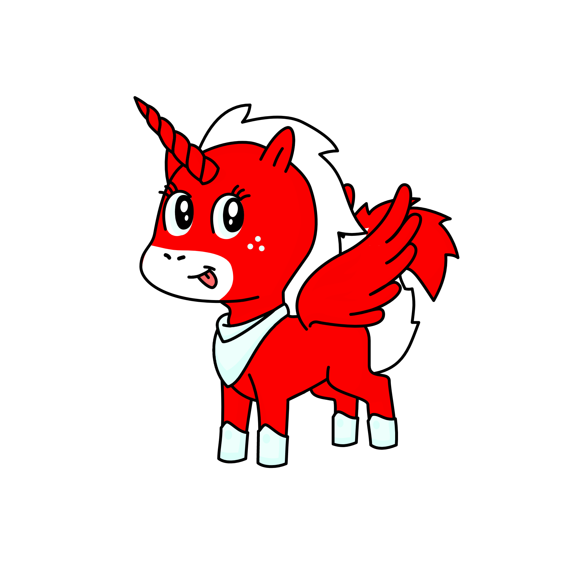 Pepperment, the unicorn