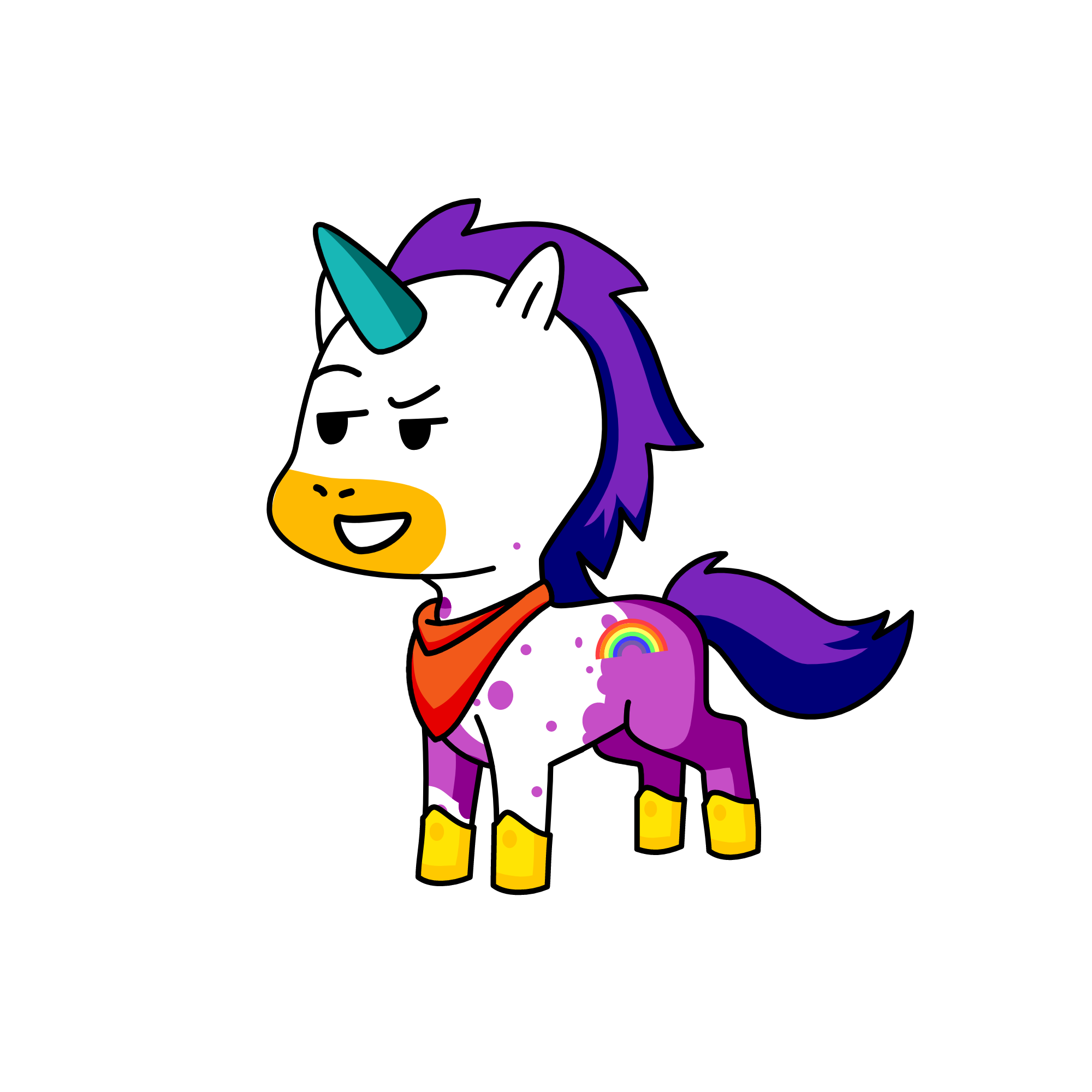 mrs cornicorn, the unicorn