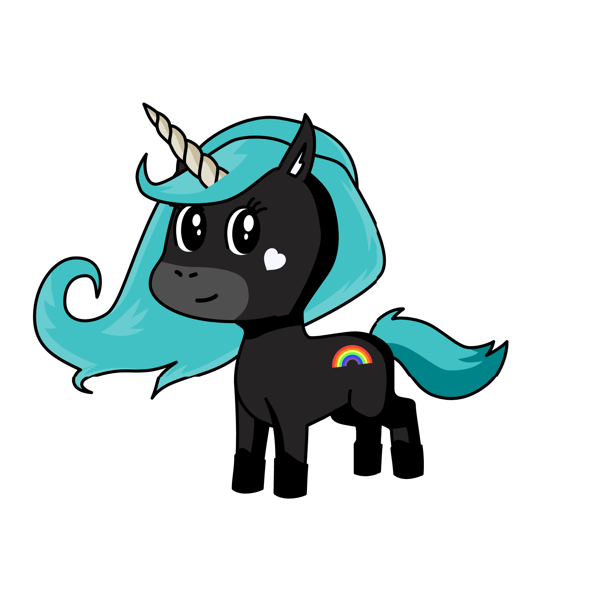 en sevdigim kizim benim, the unicorn