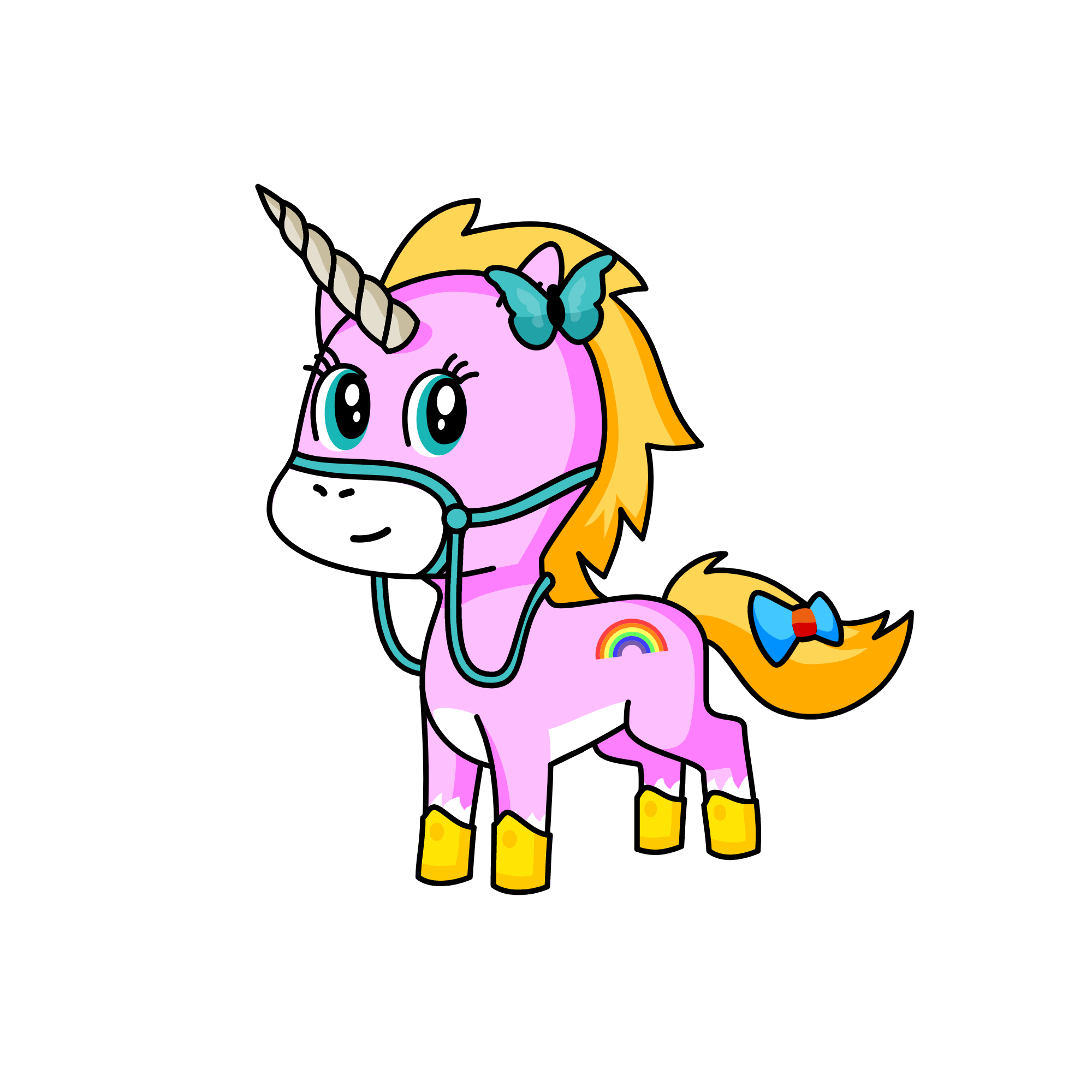 fluffy, the unicorn