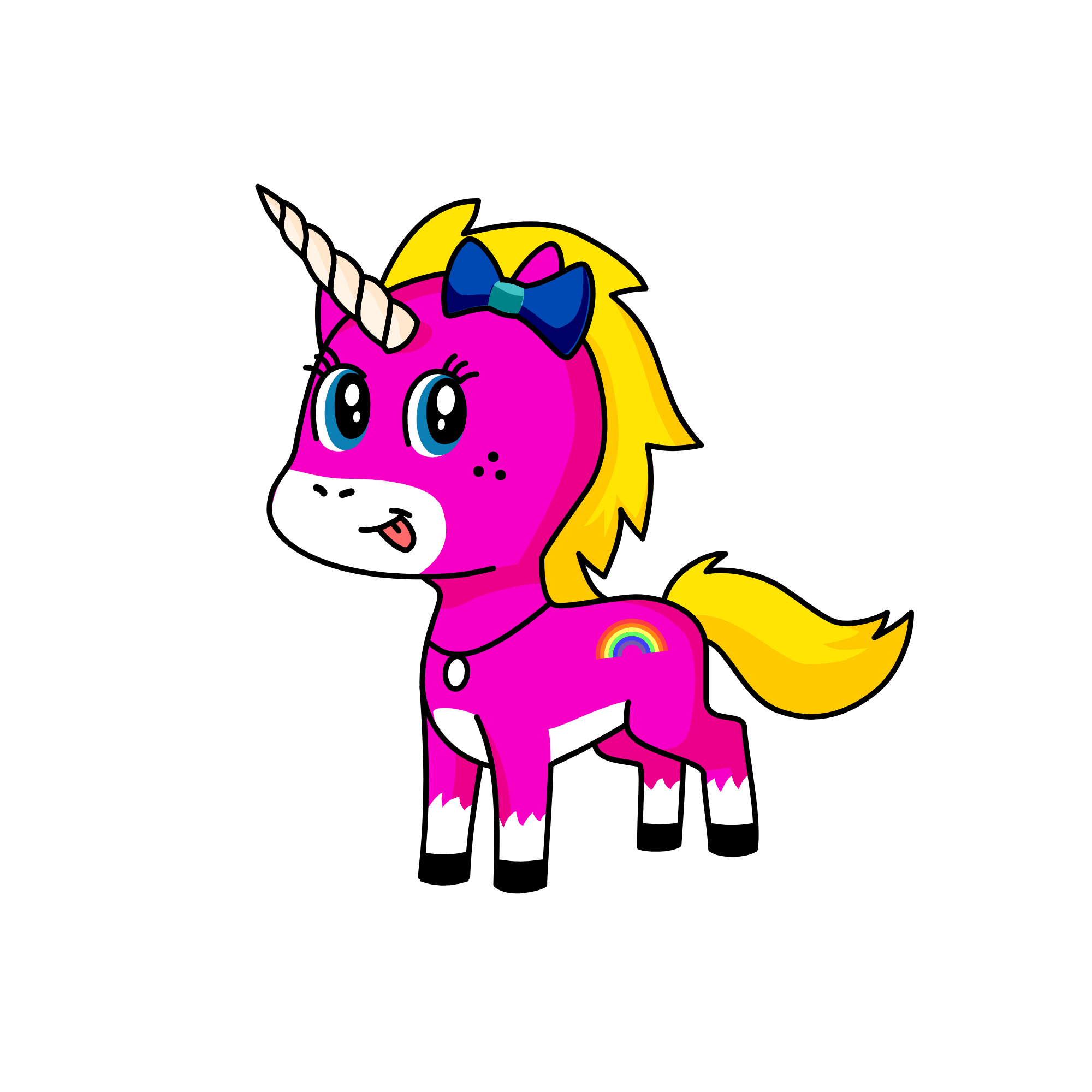 Clairebear, the unicorn