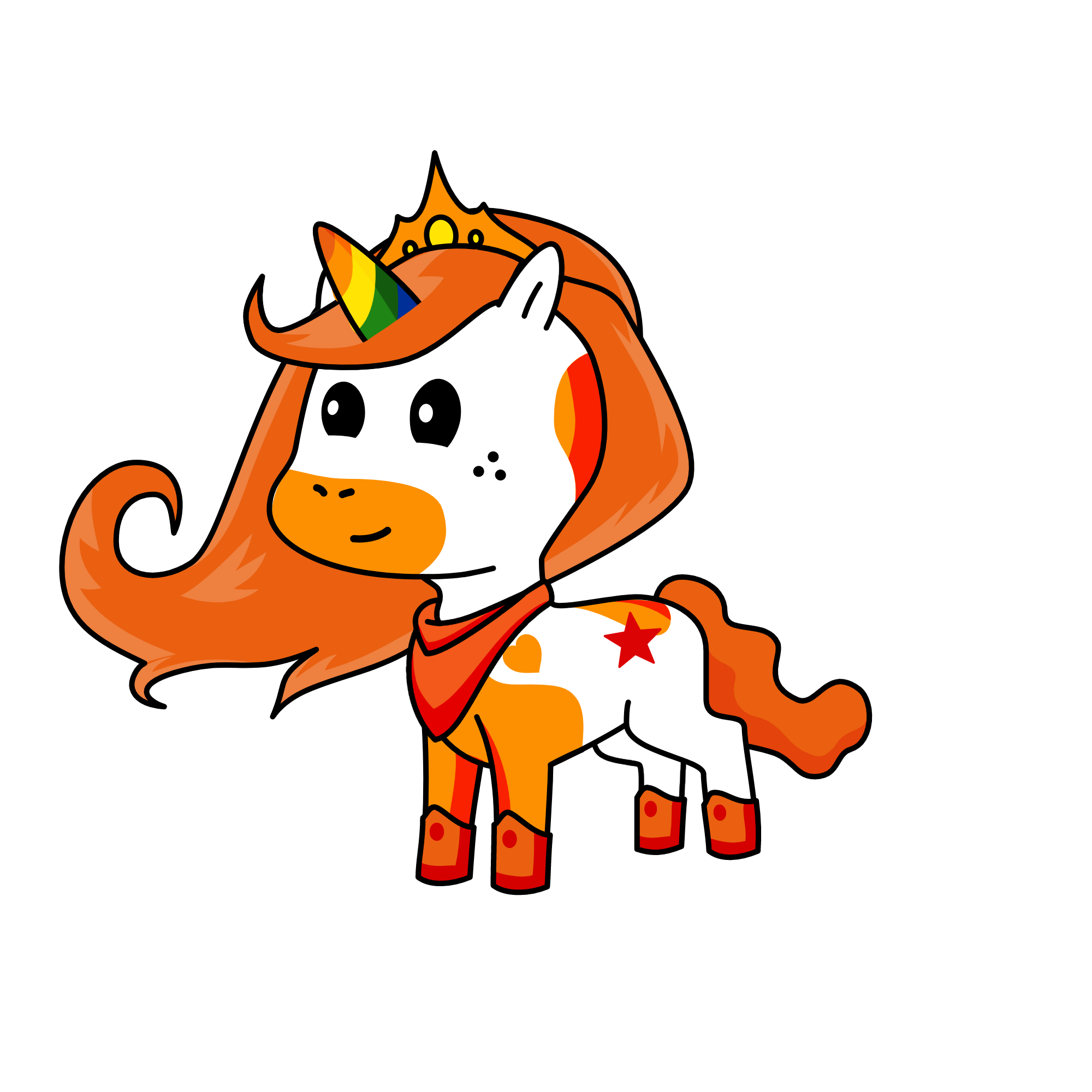 sun rise, the unicorn