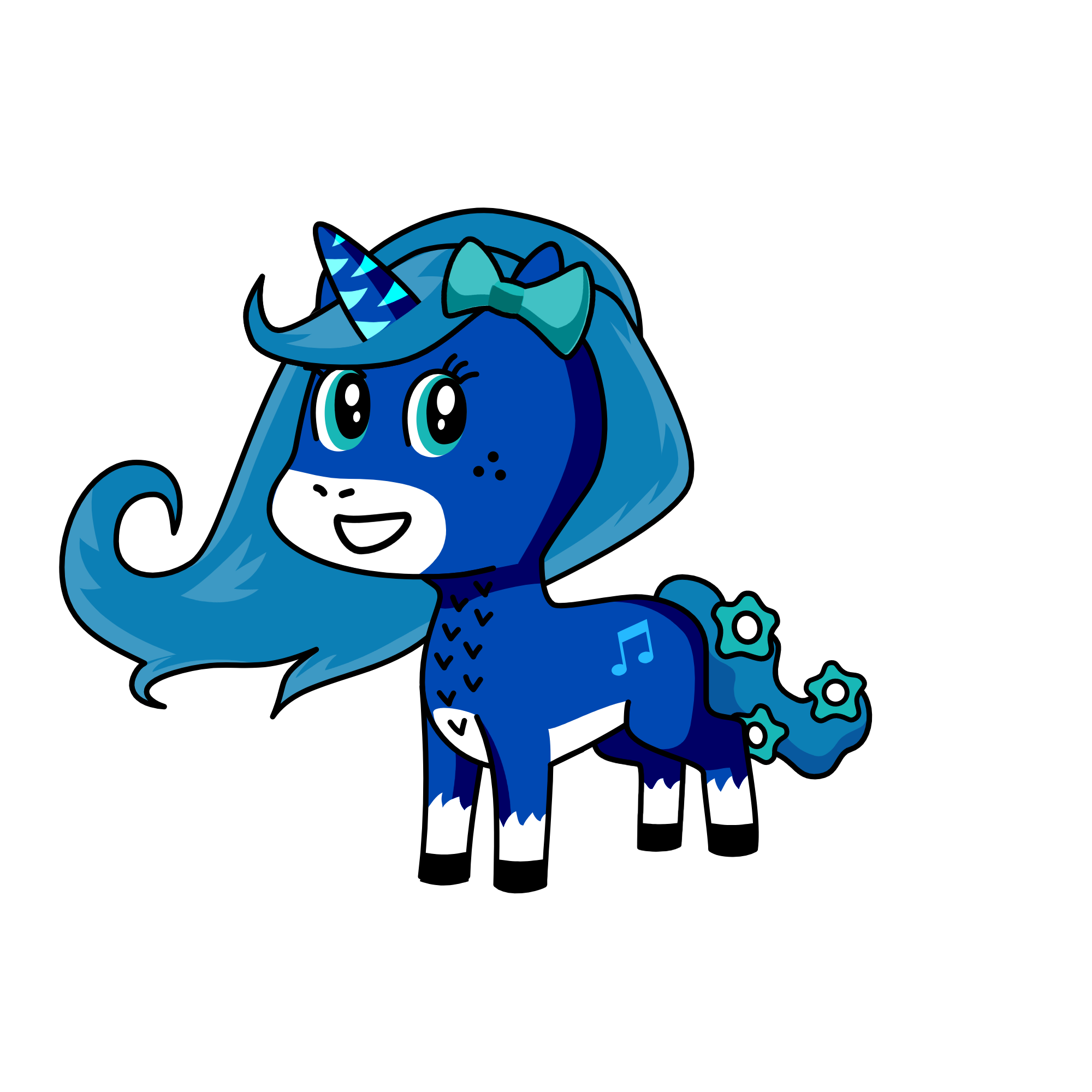 snow, the unicorn