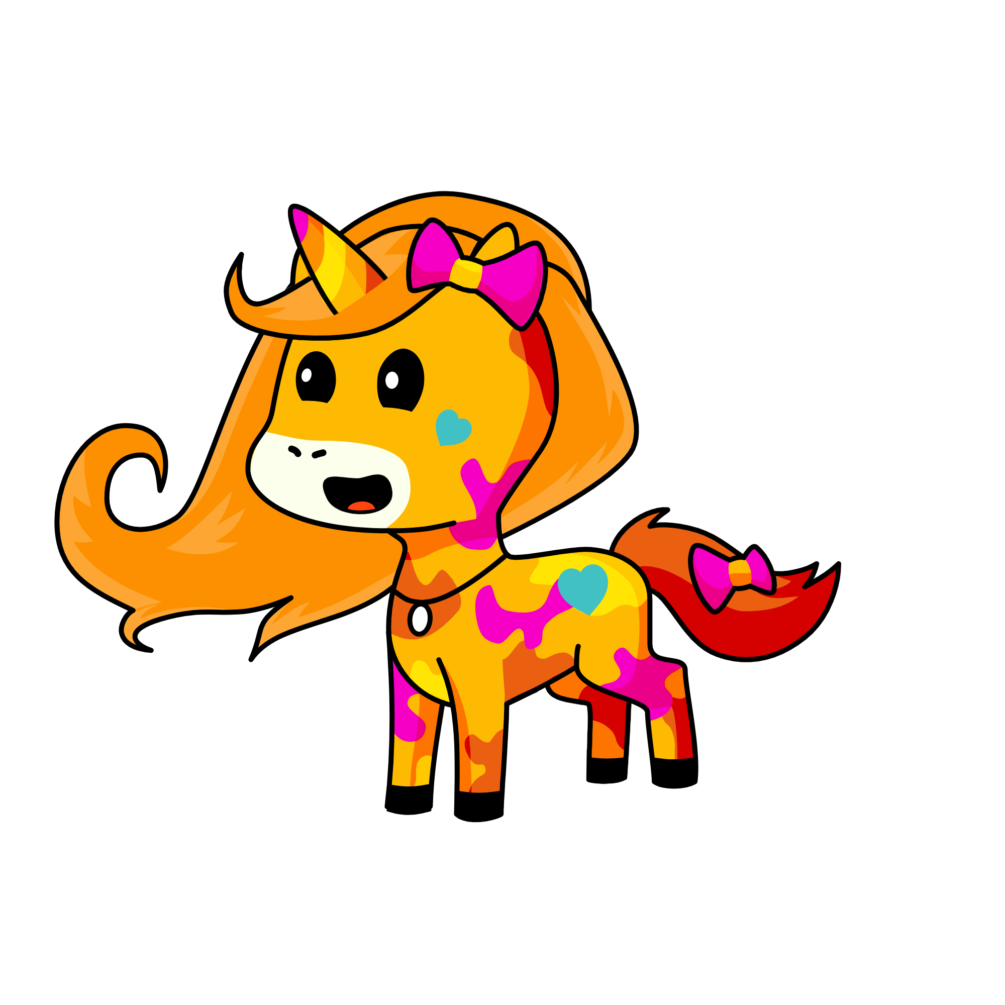 Sunny, the unicorn