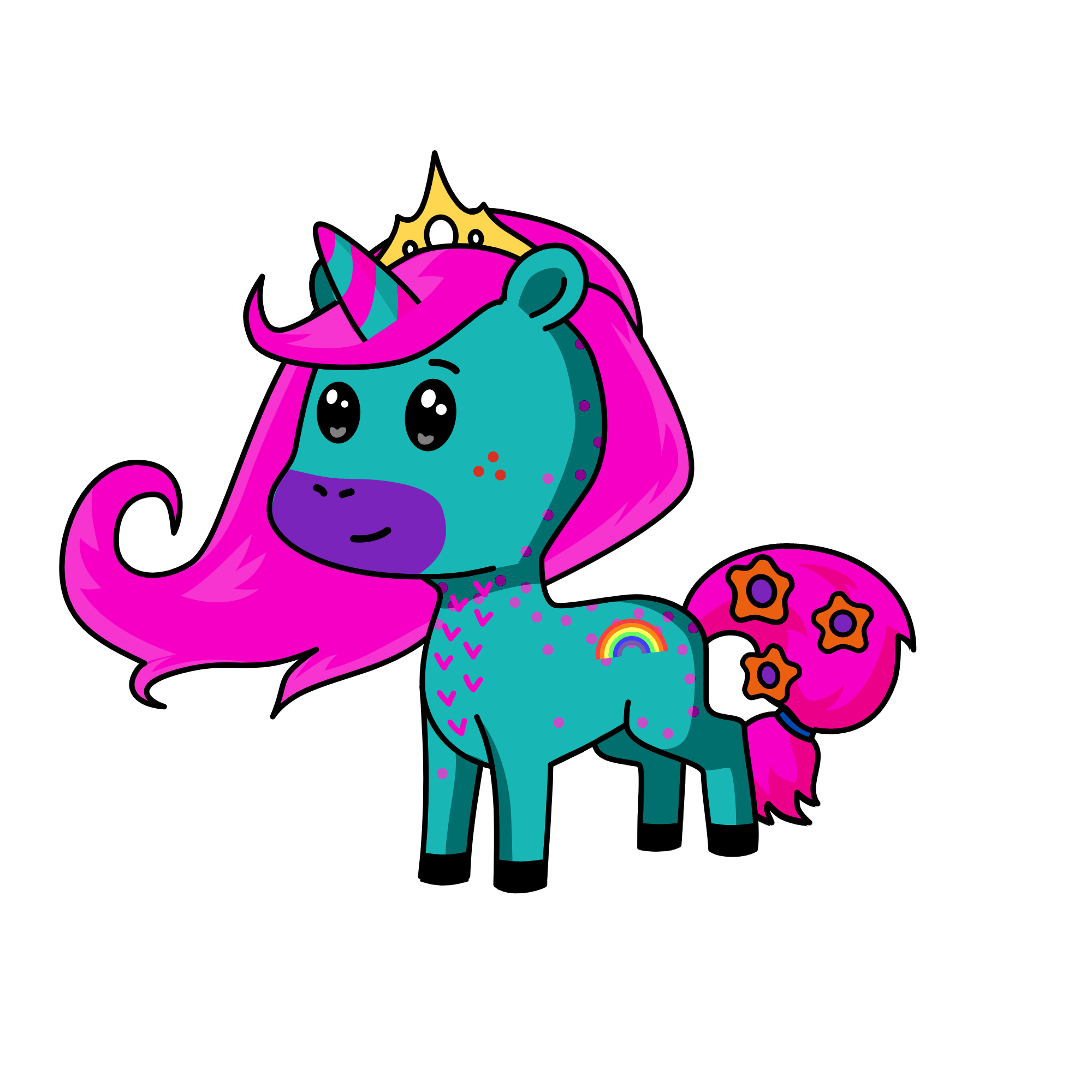 j, the unicorn