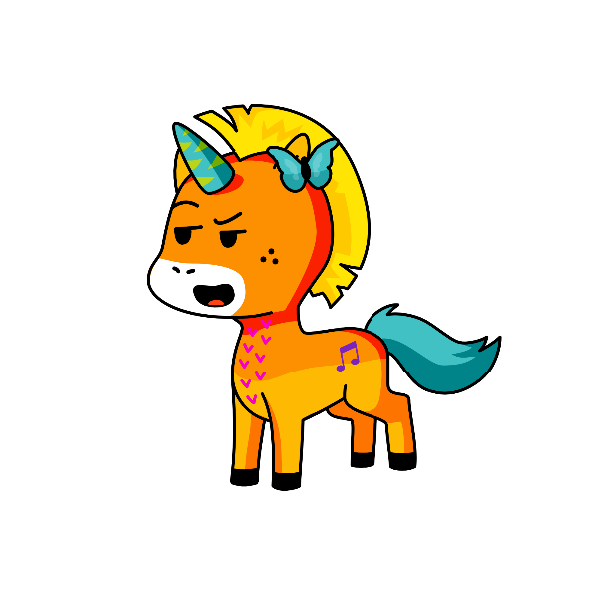 dash, the unicorn