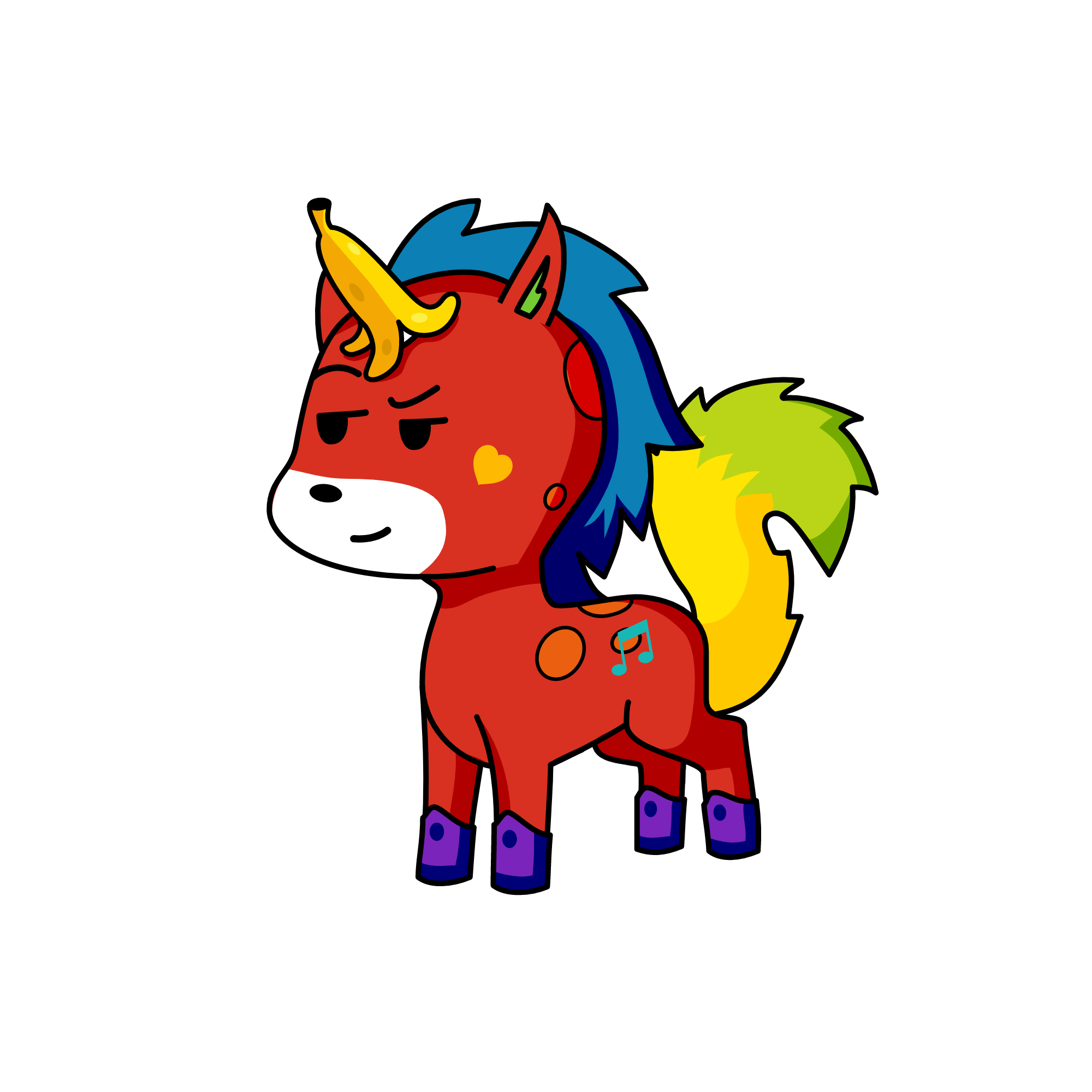 o, the unicorn