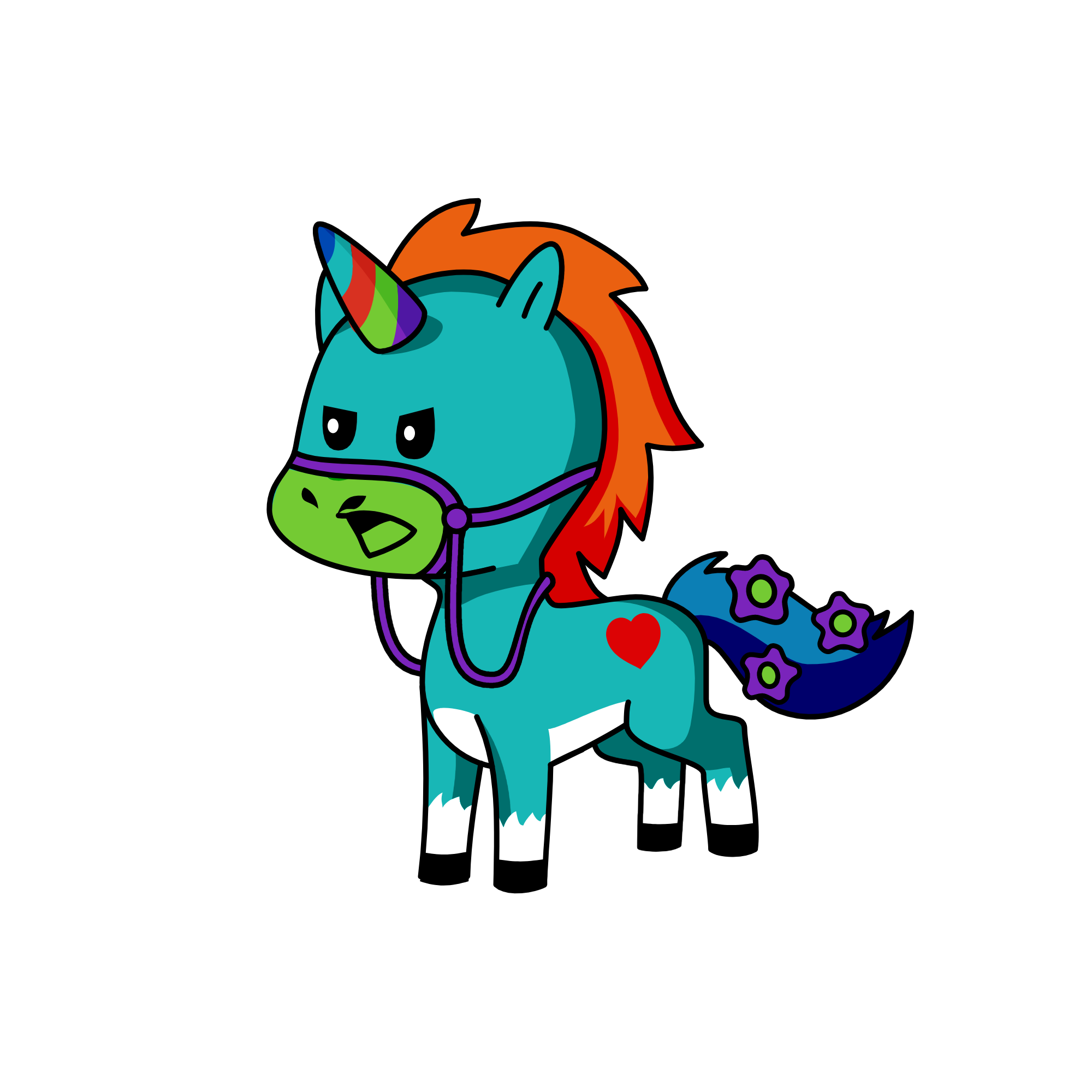 e, the unicorn