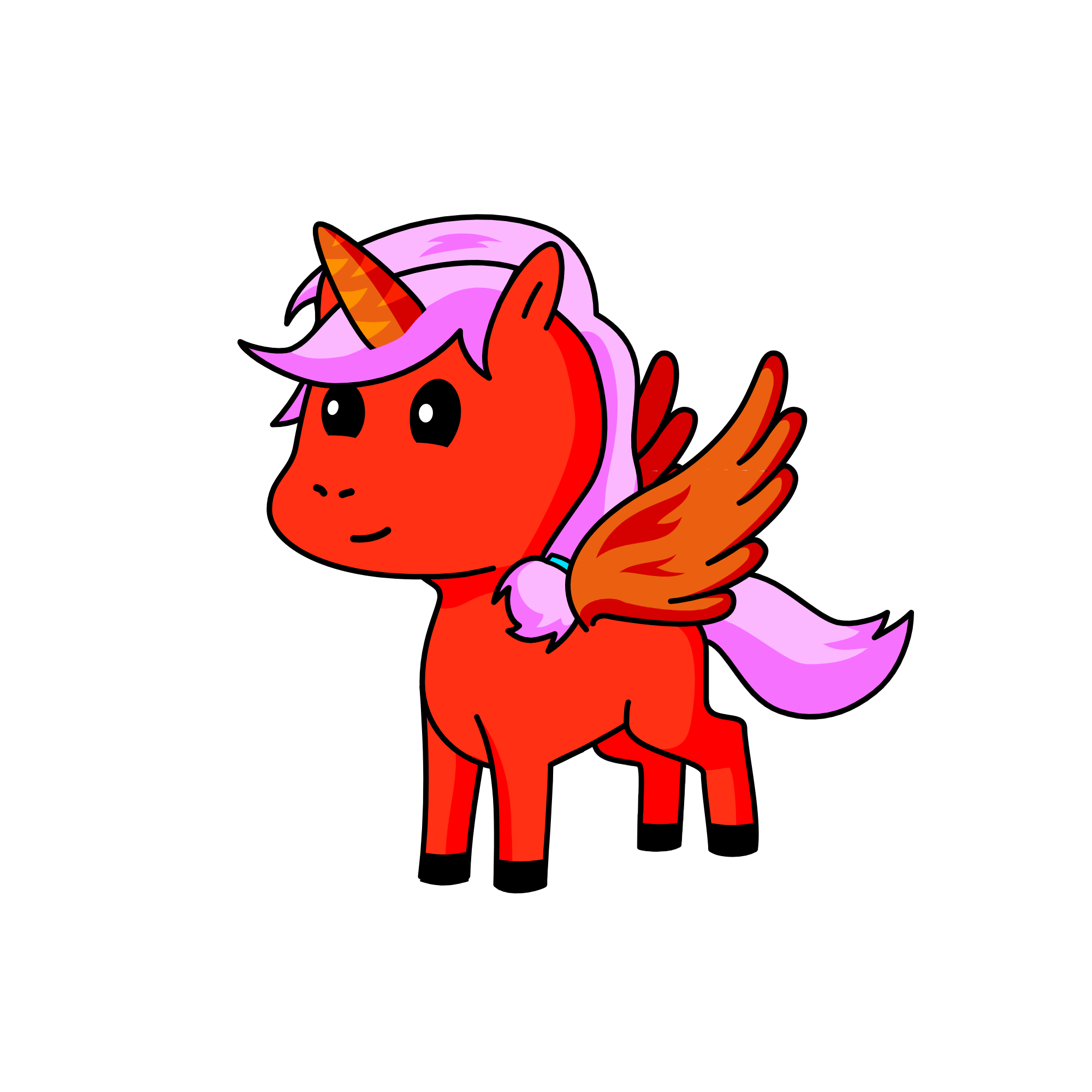 Sunshine, the unicorn