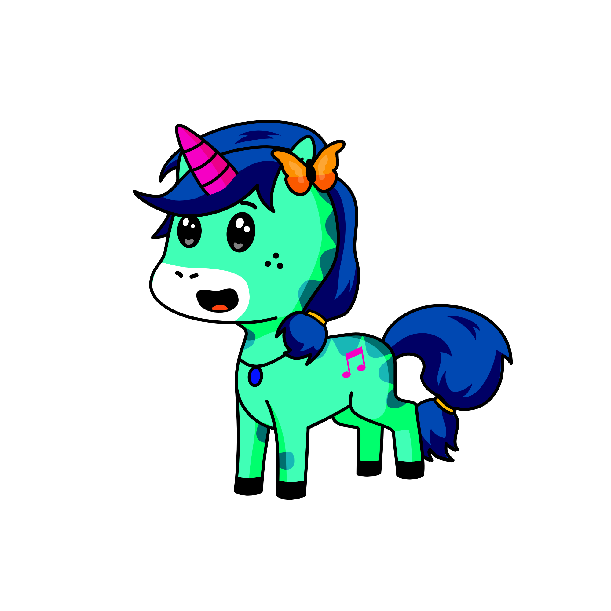 sunshine, the unicorn