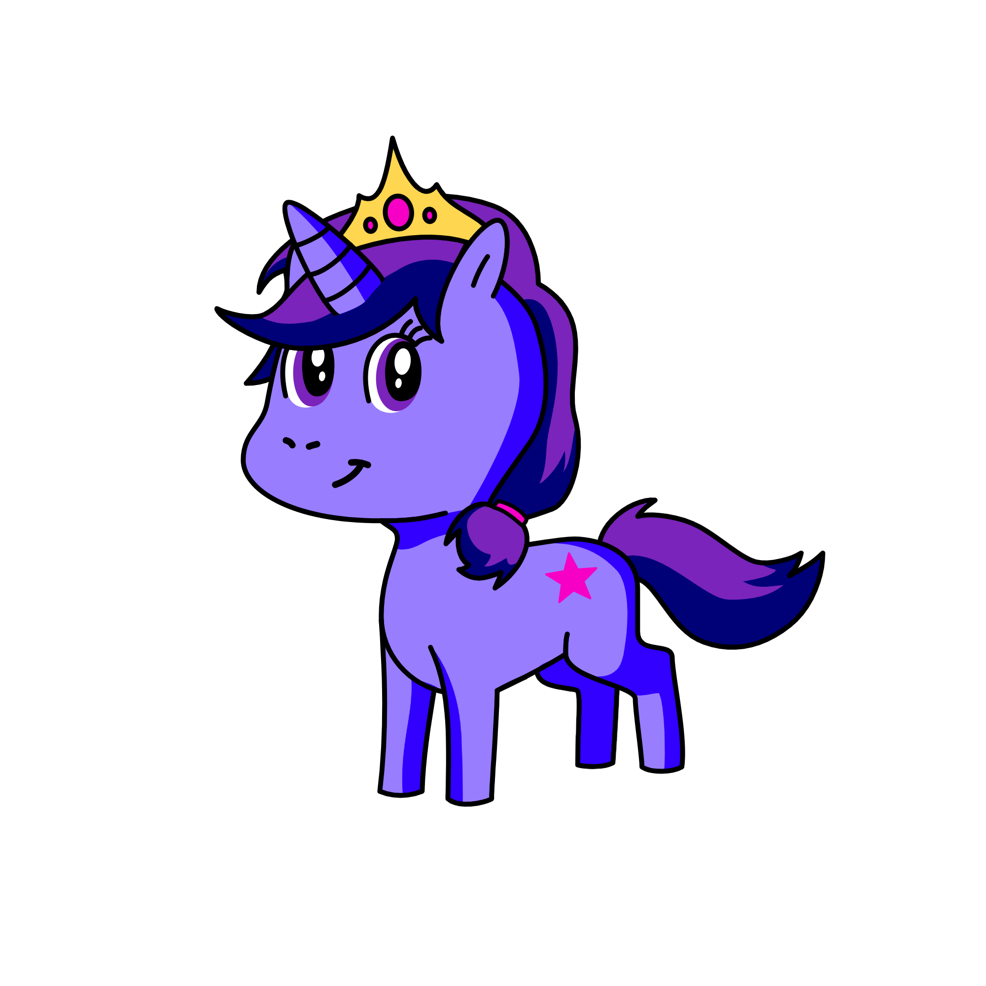 Twilight Sparkle, the unicorn