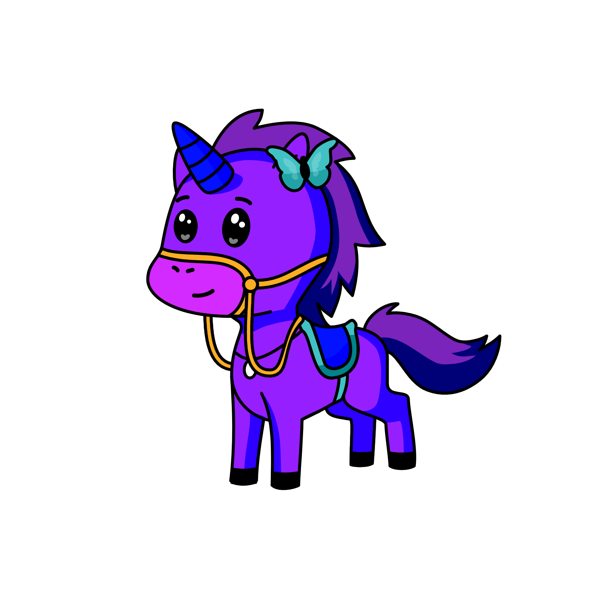 blueberrie, the unicorn
