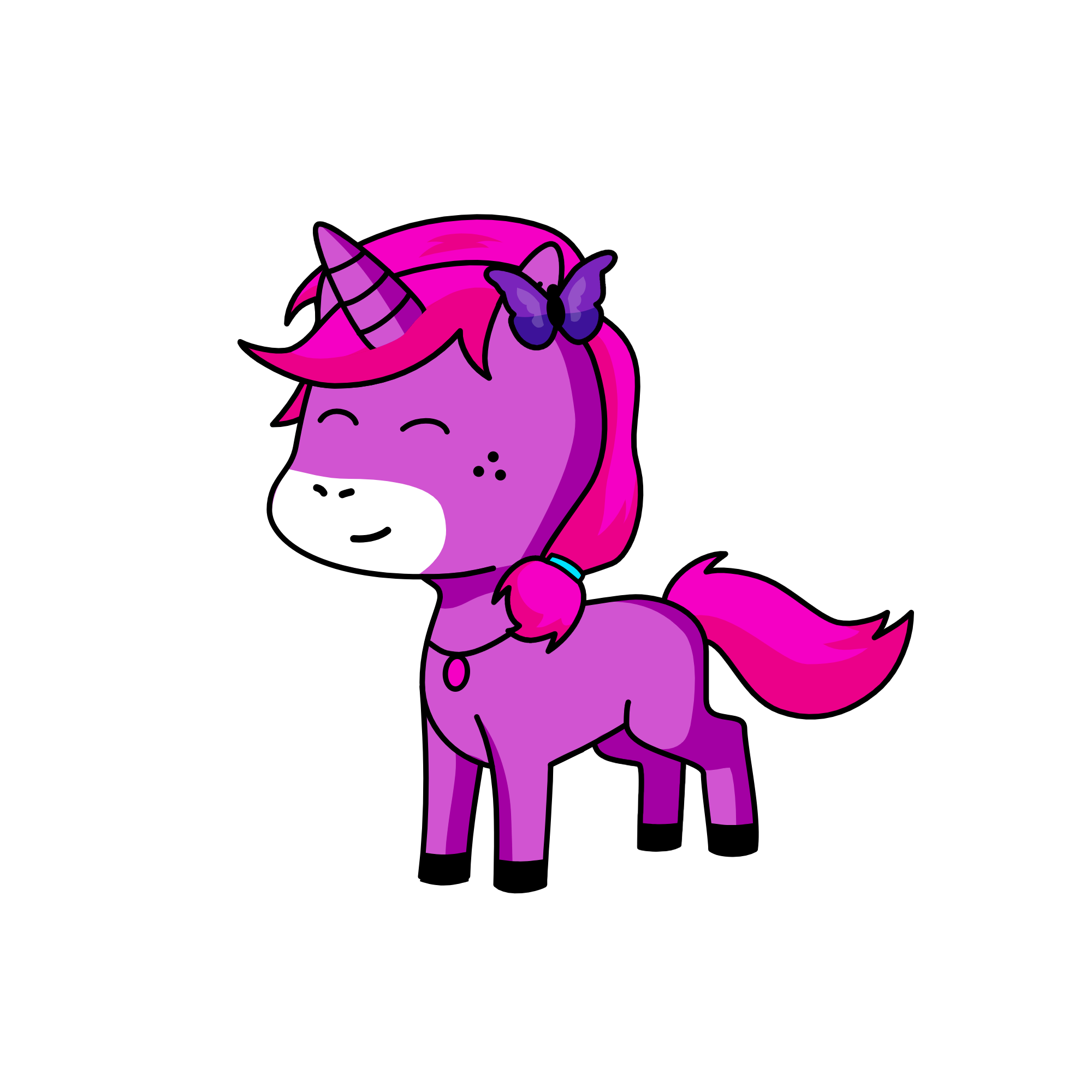 rasberry, the unicorn