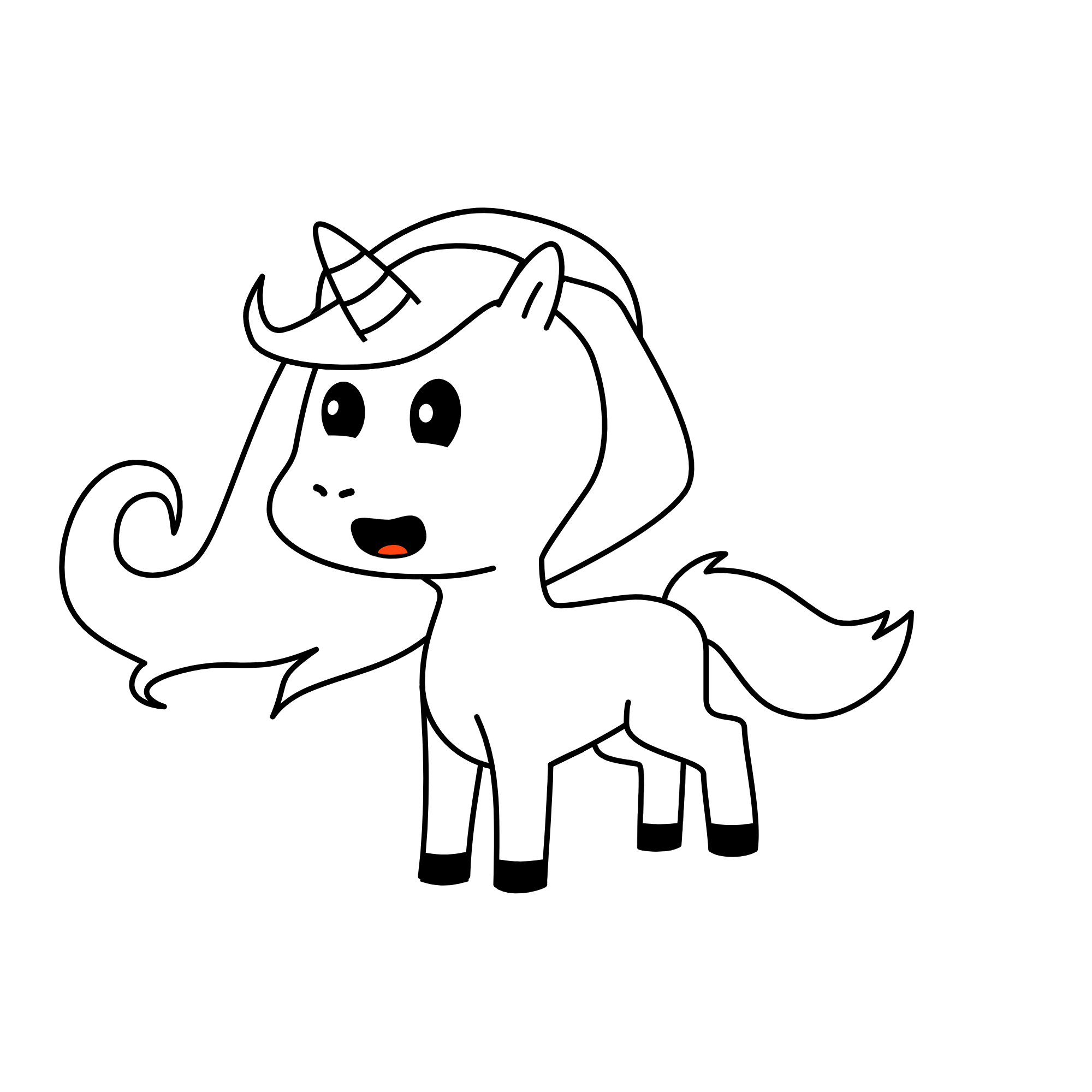 Canvas, the unicorn