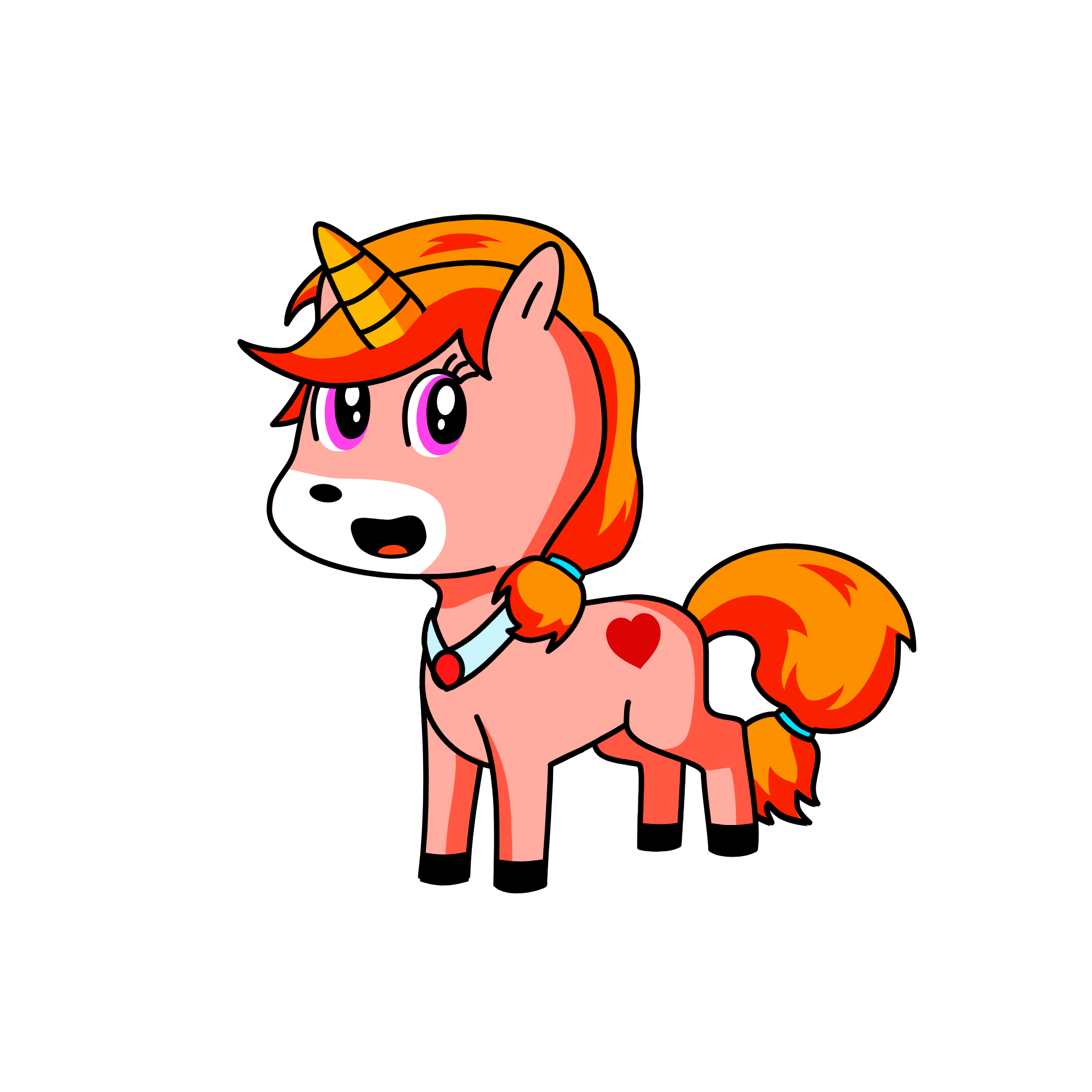 APPLE JACK . DO NOT LIIIIIIKKKE, the unicorn