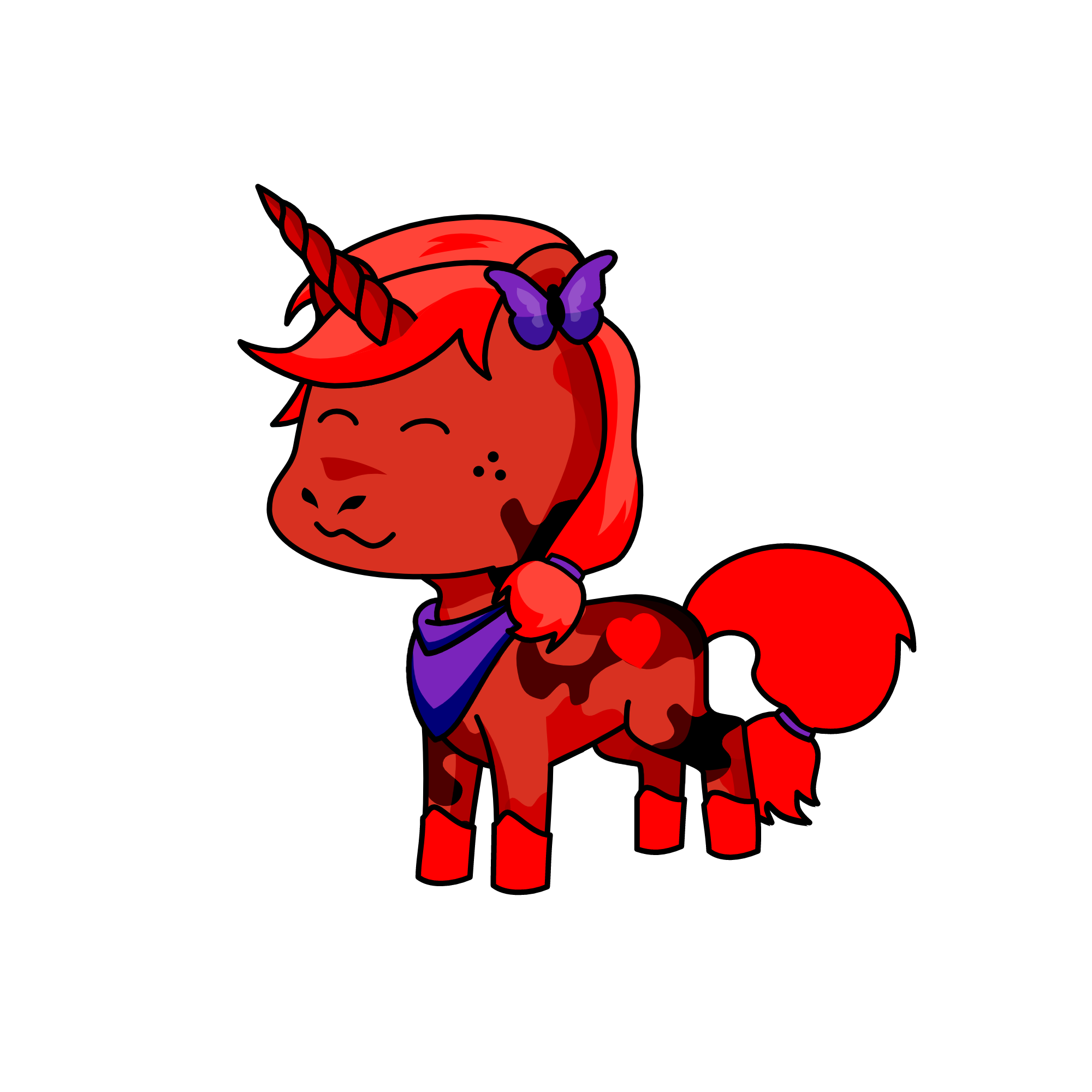 Redey, the unicorn