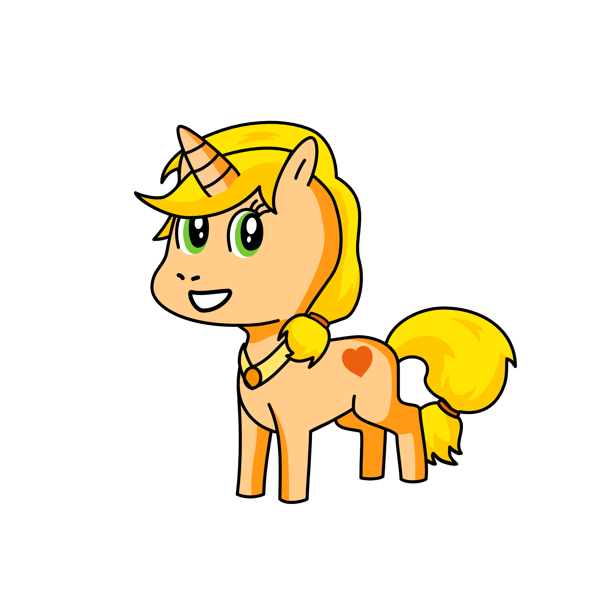 Applejack, the unicorn