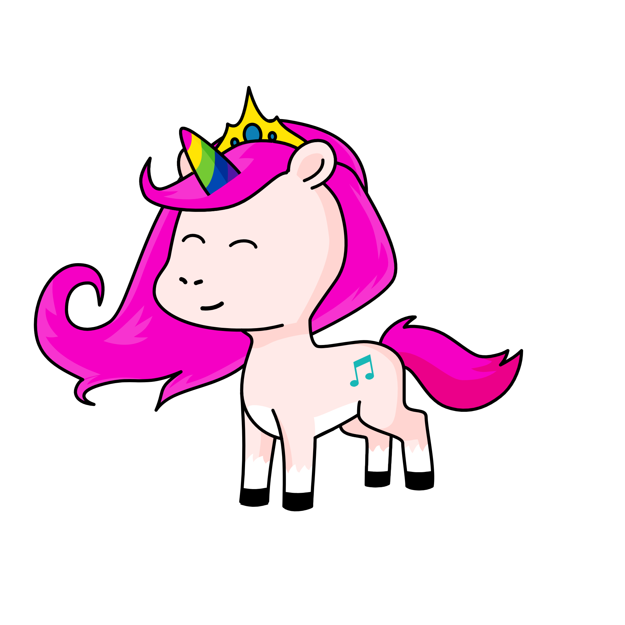 Sky, the unicorn