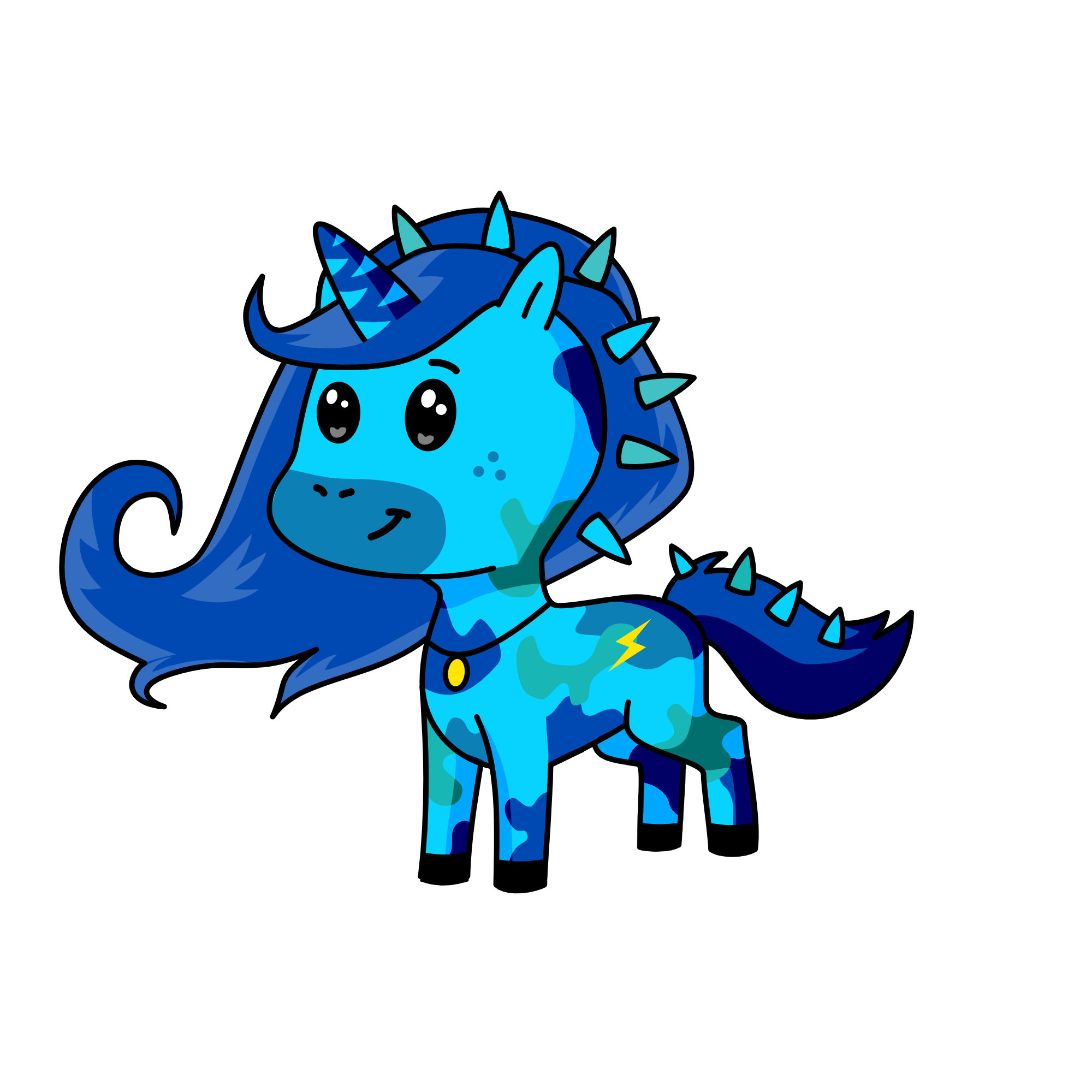 The Rock, the unicorn