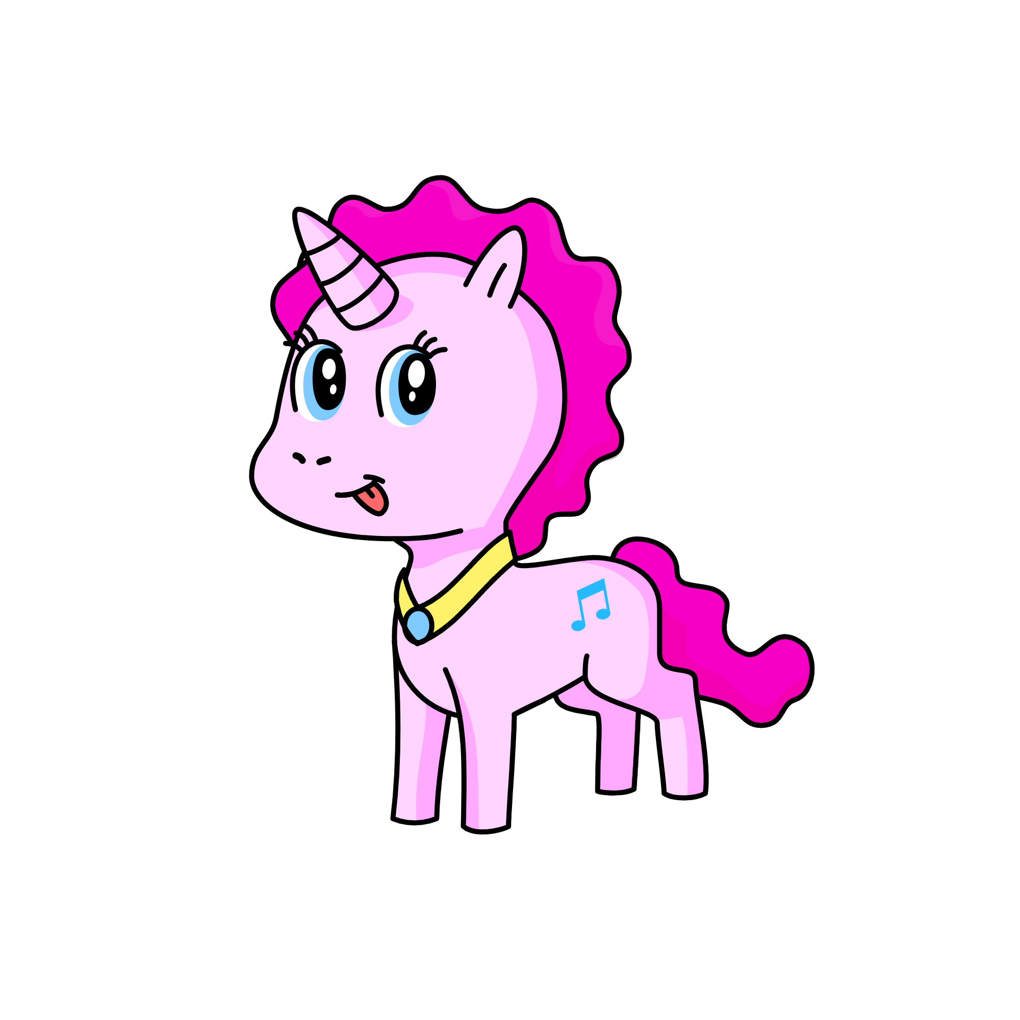 Pinkie Pie, the unicorn