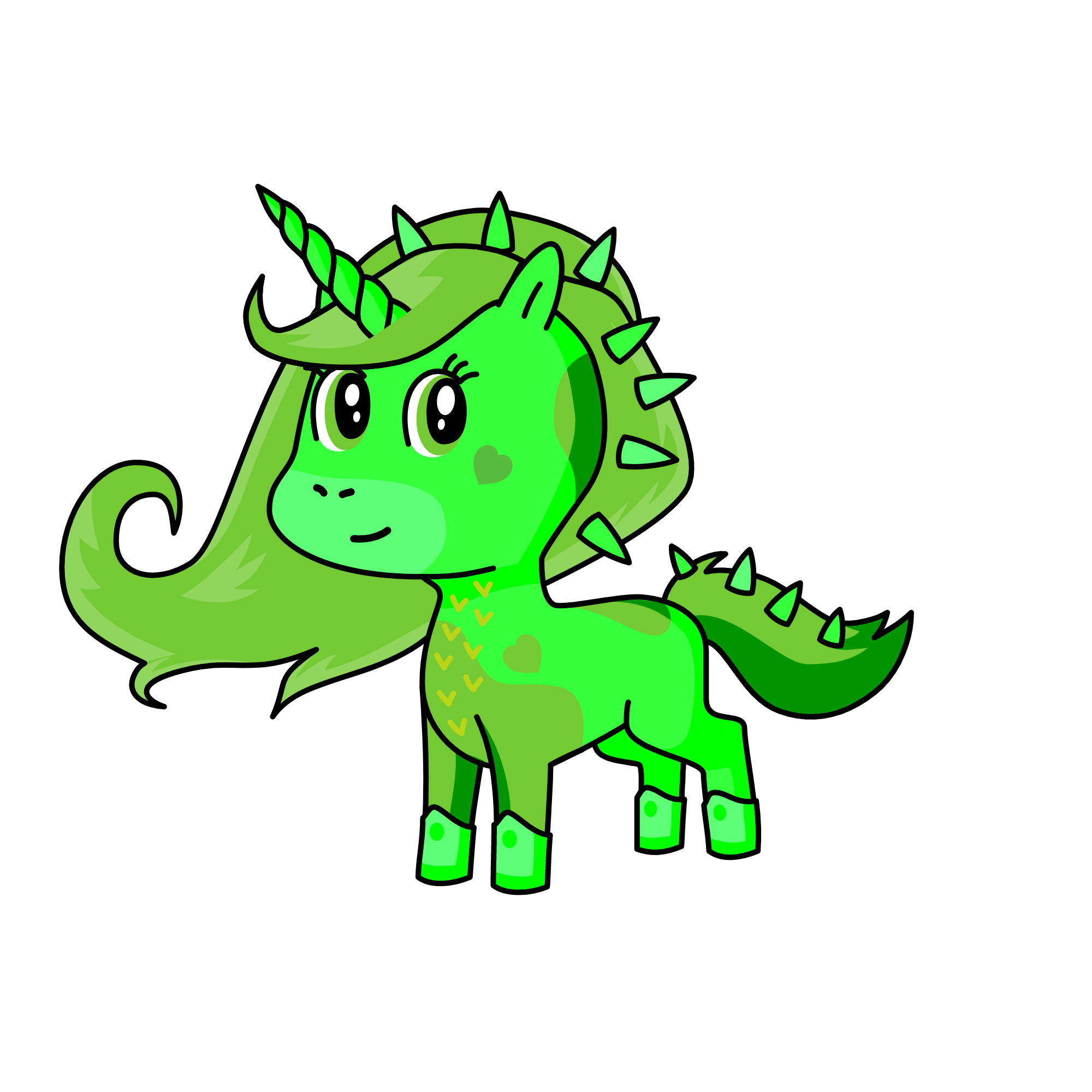 Frog, the unicorn
