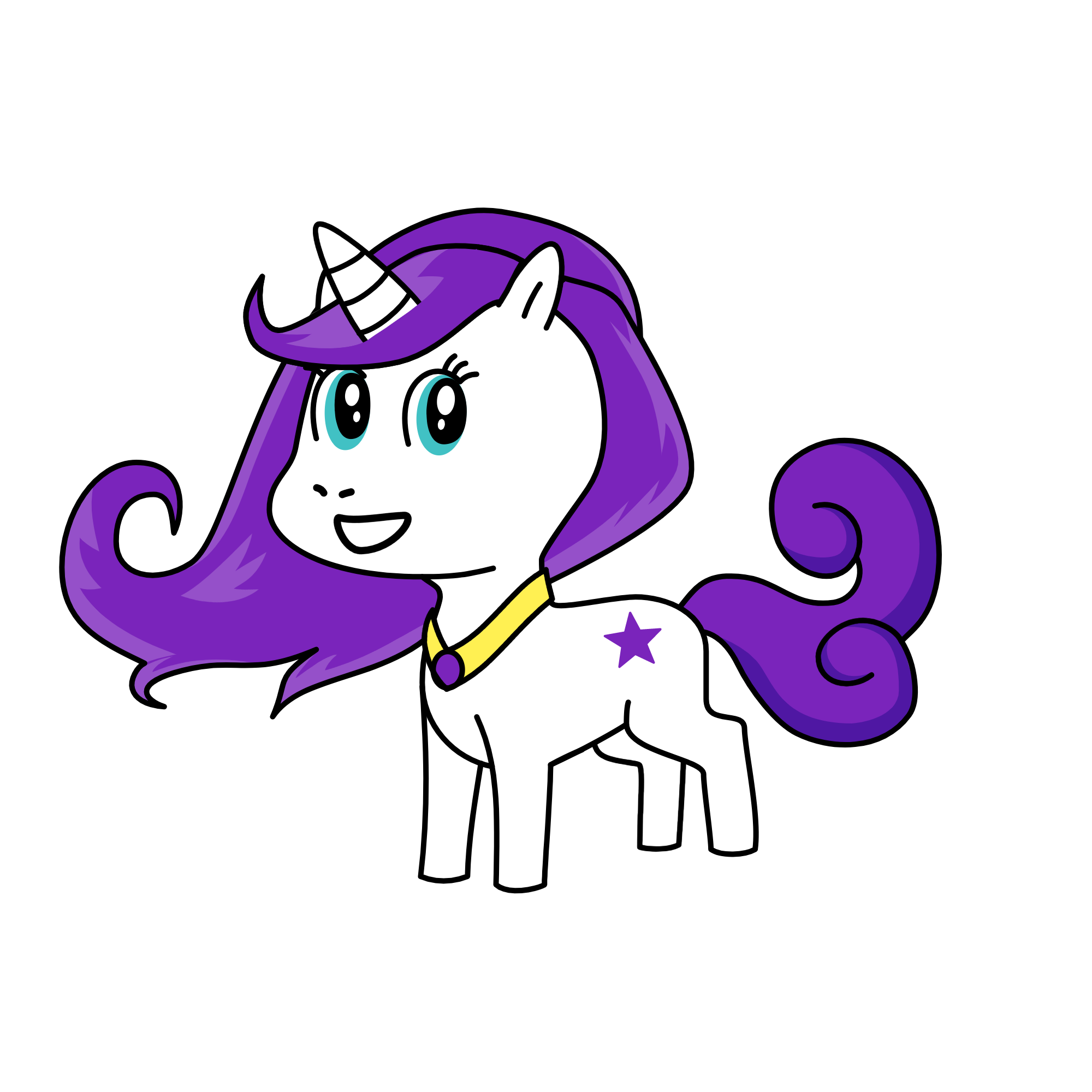 Rarity, the unicorn