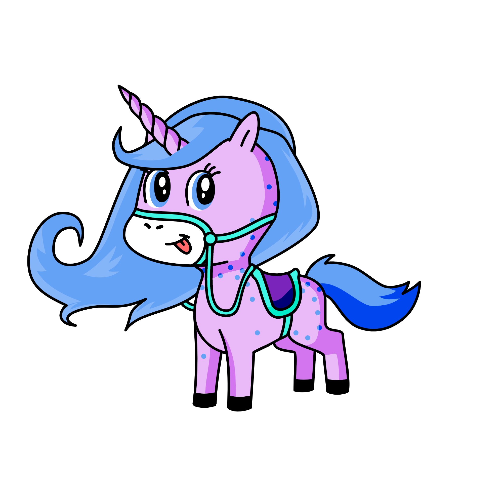 $, the unicorn