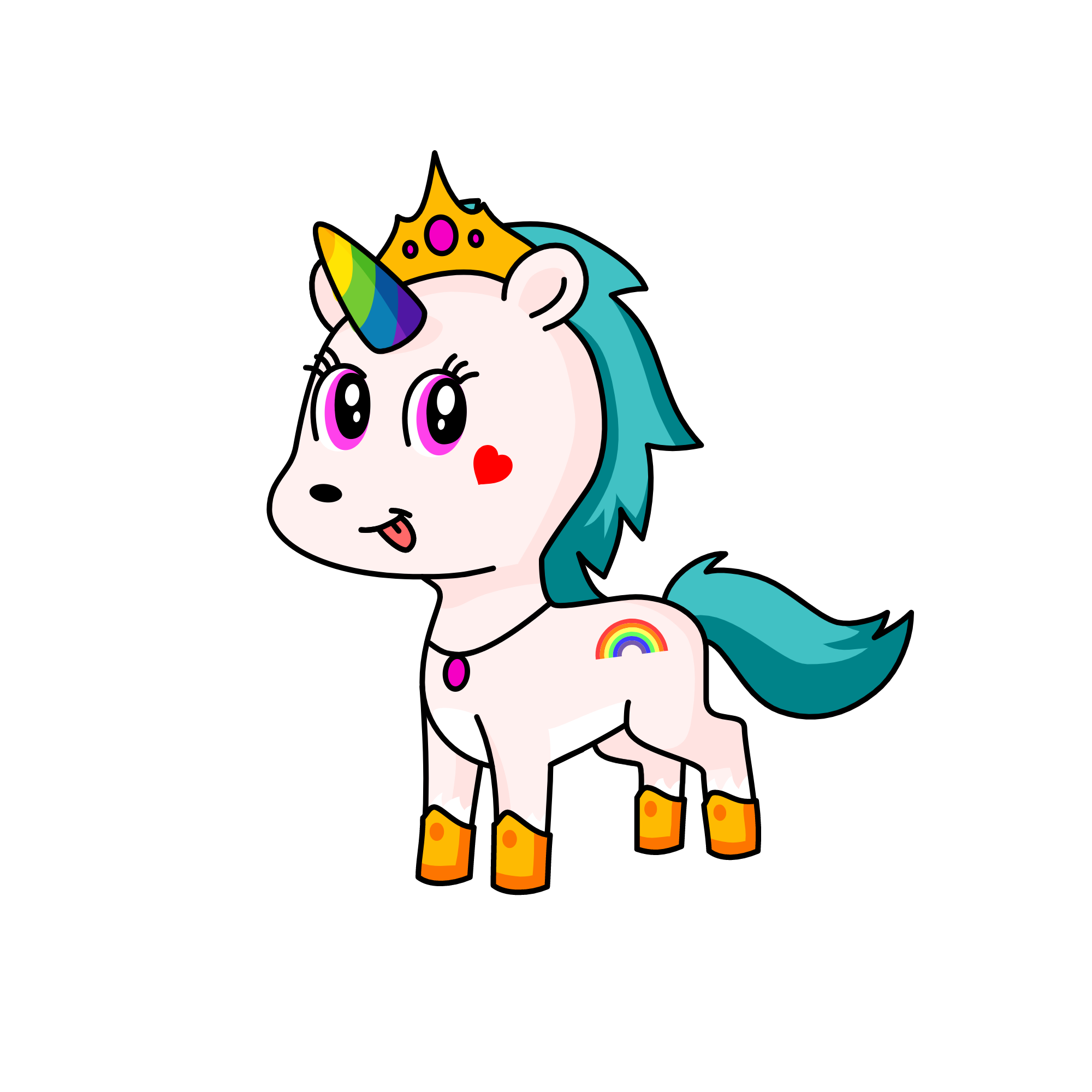 Princess Unicorn, the unicorn
