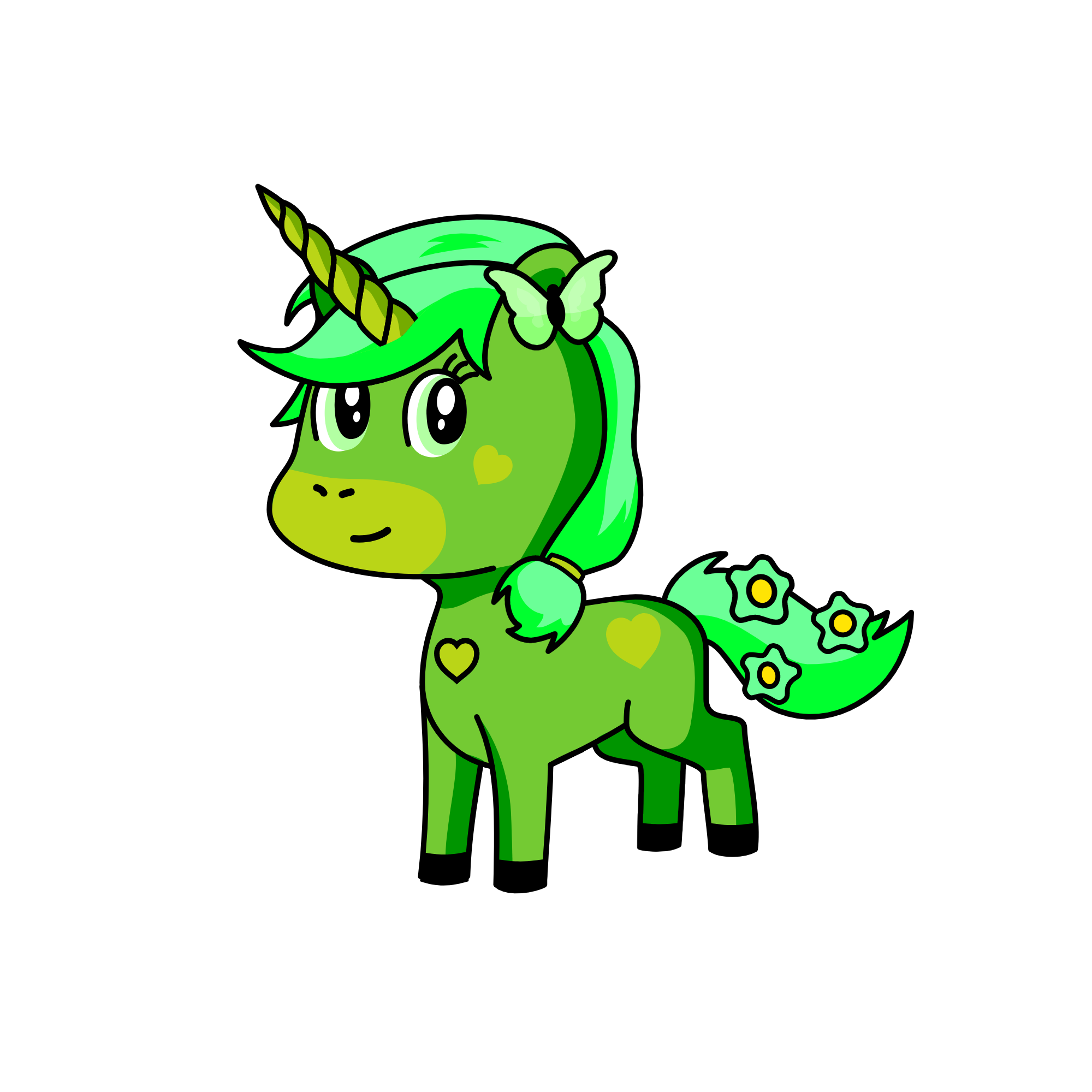 Forestia, the unicorn
