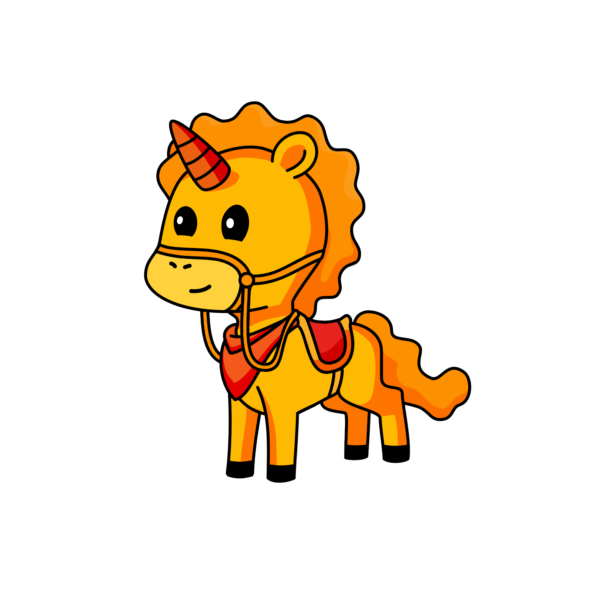 Desertia, the unicorn
