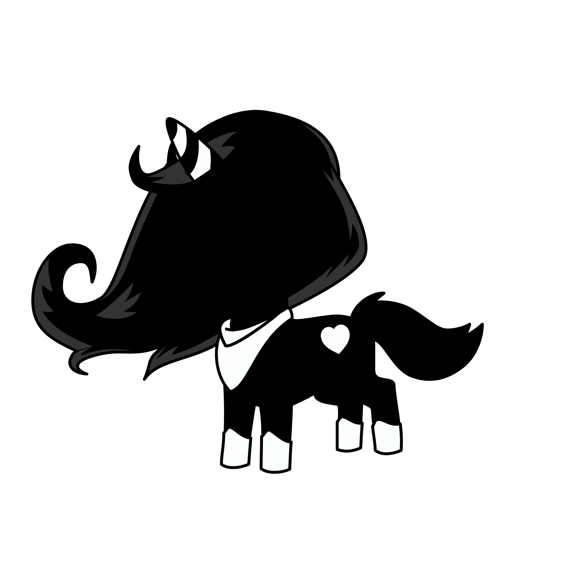 juodasis demonas, the unicorn