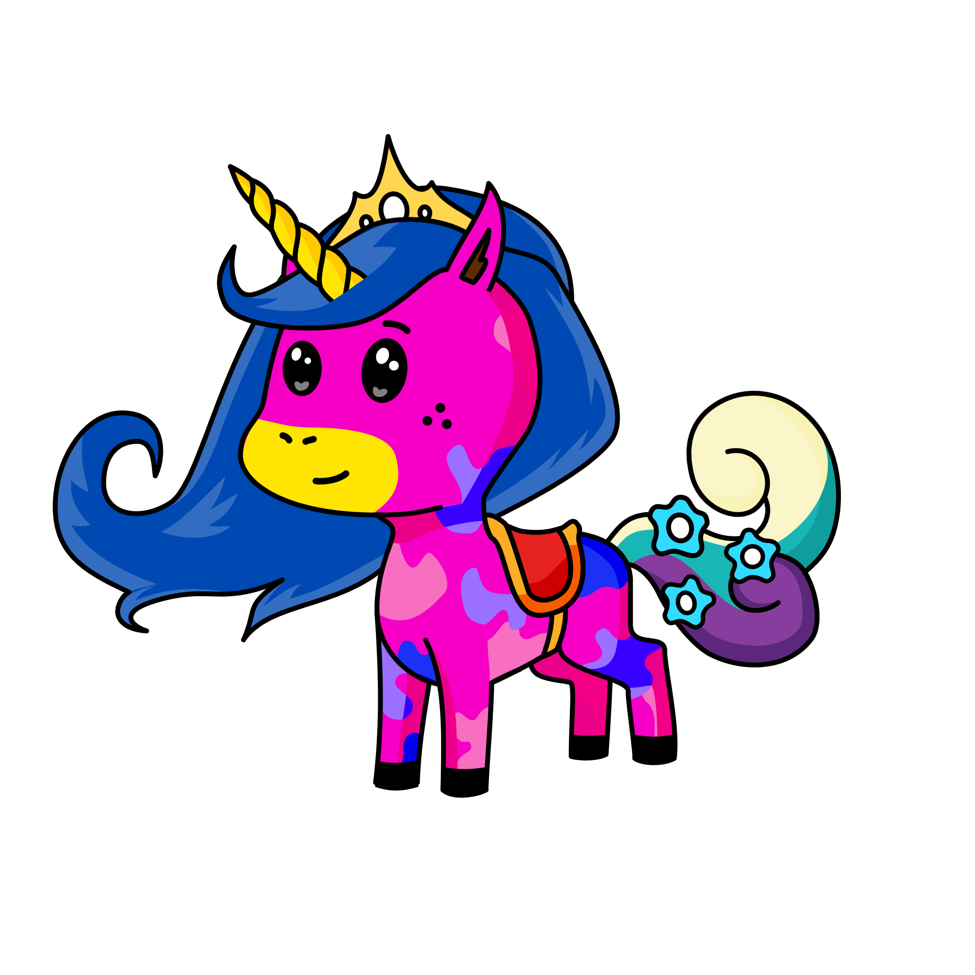 Poppy, the unicorn