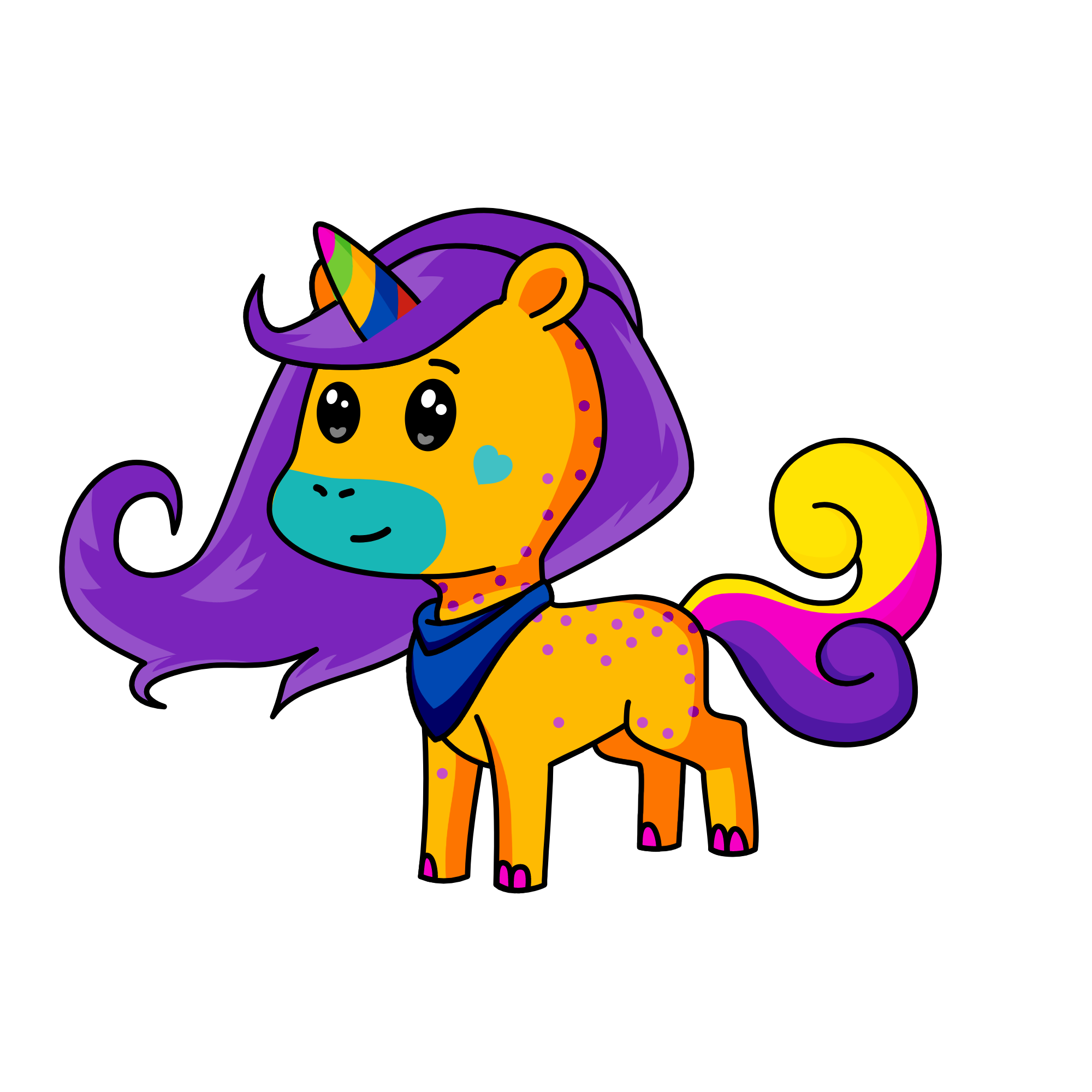 linna, the unicorn