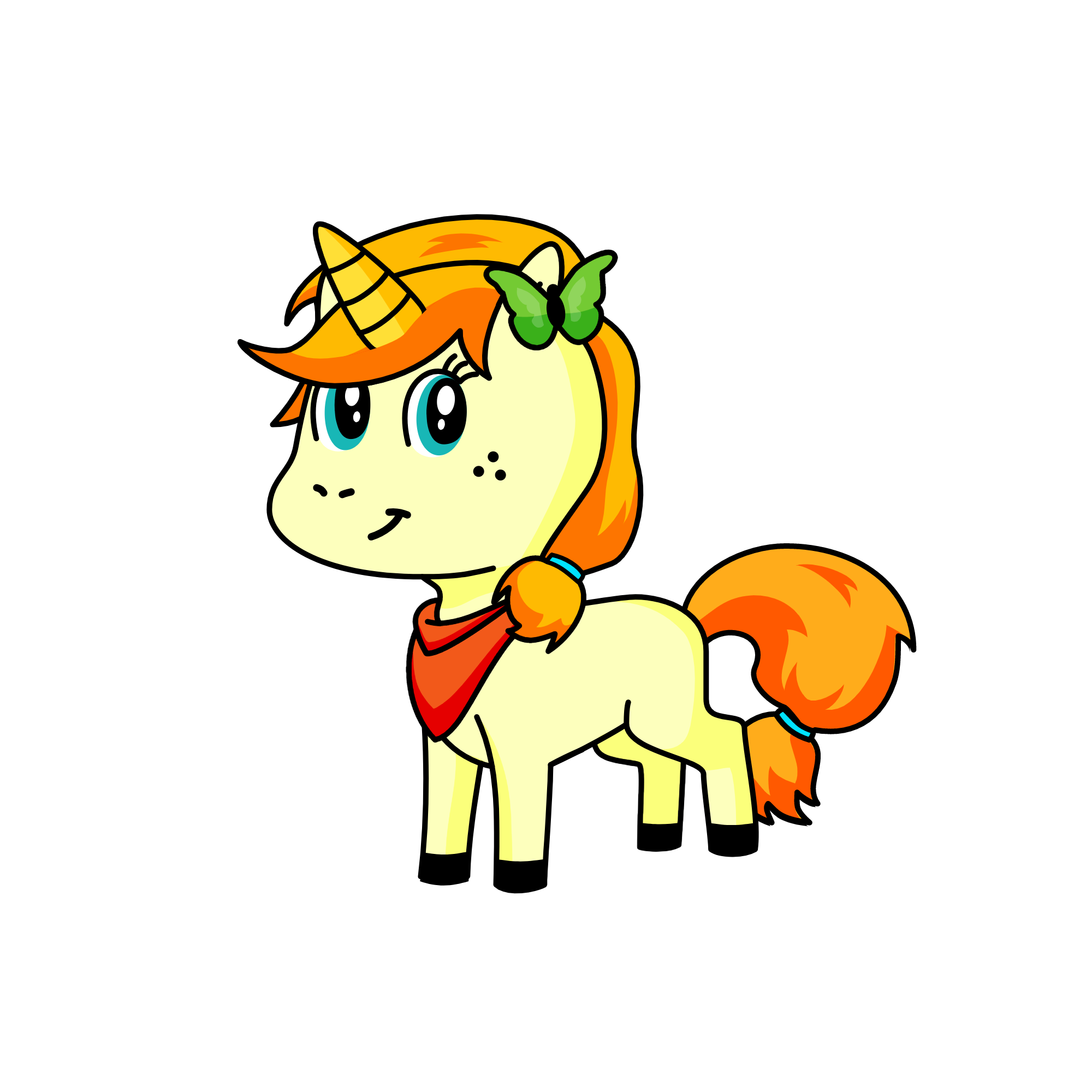 melody, the unicorn