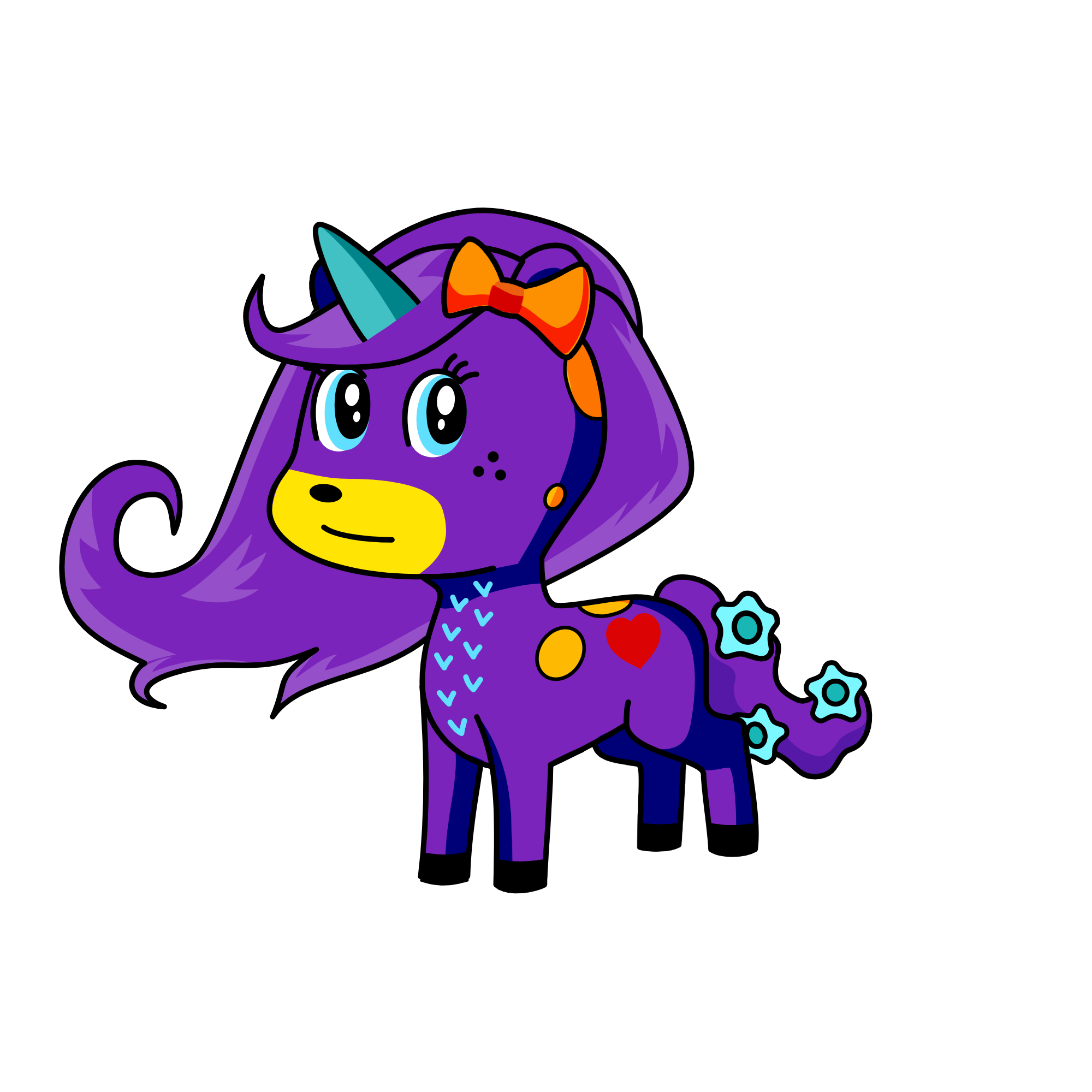 Tiffany, the unicorn