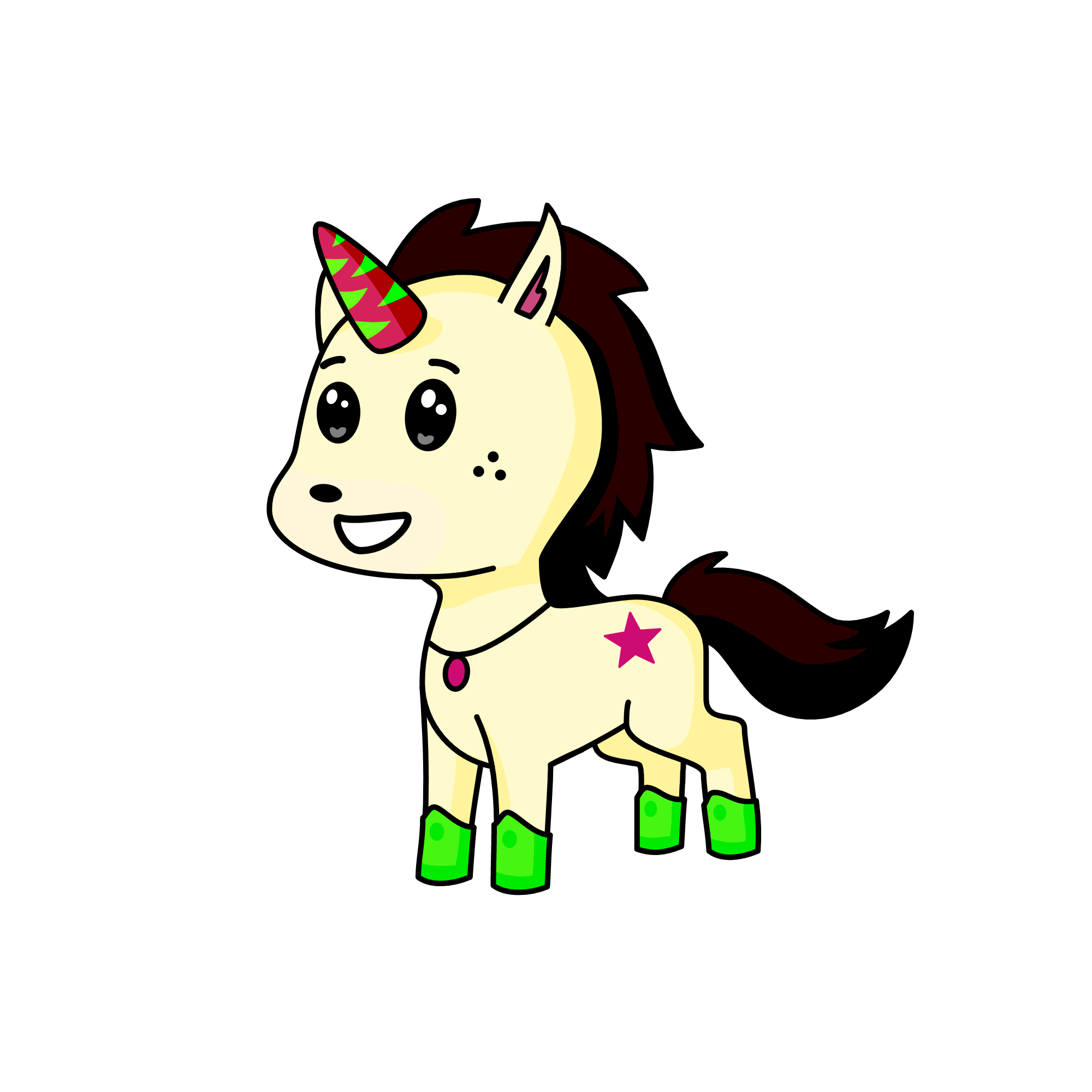 buhcky, the unicorn