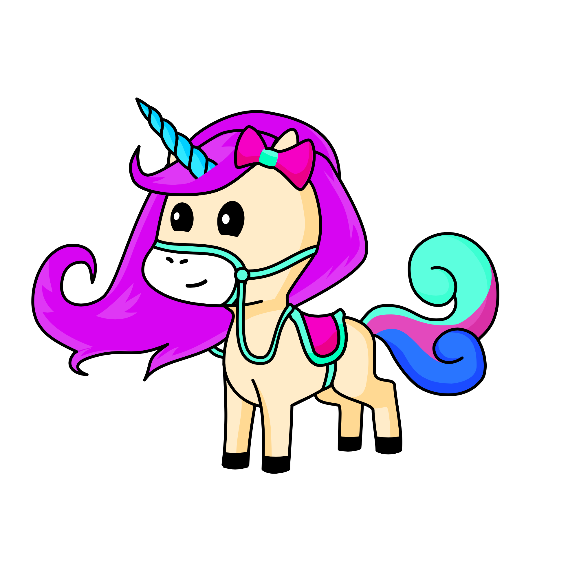 CutiePie, the unicorn